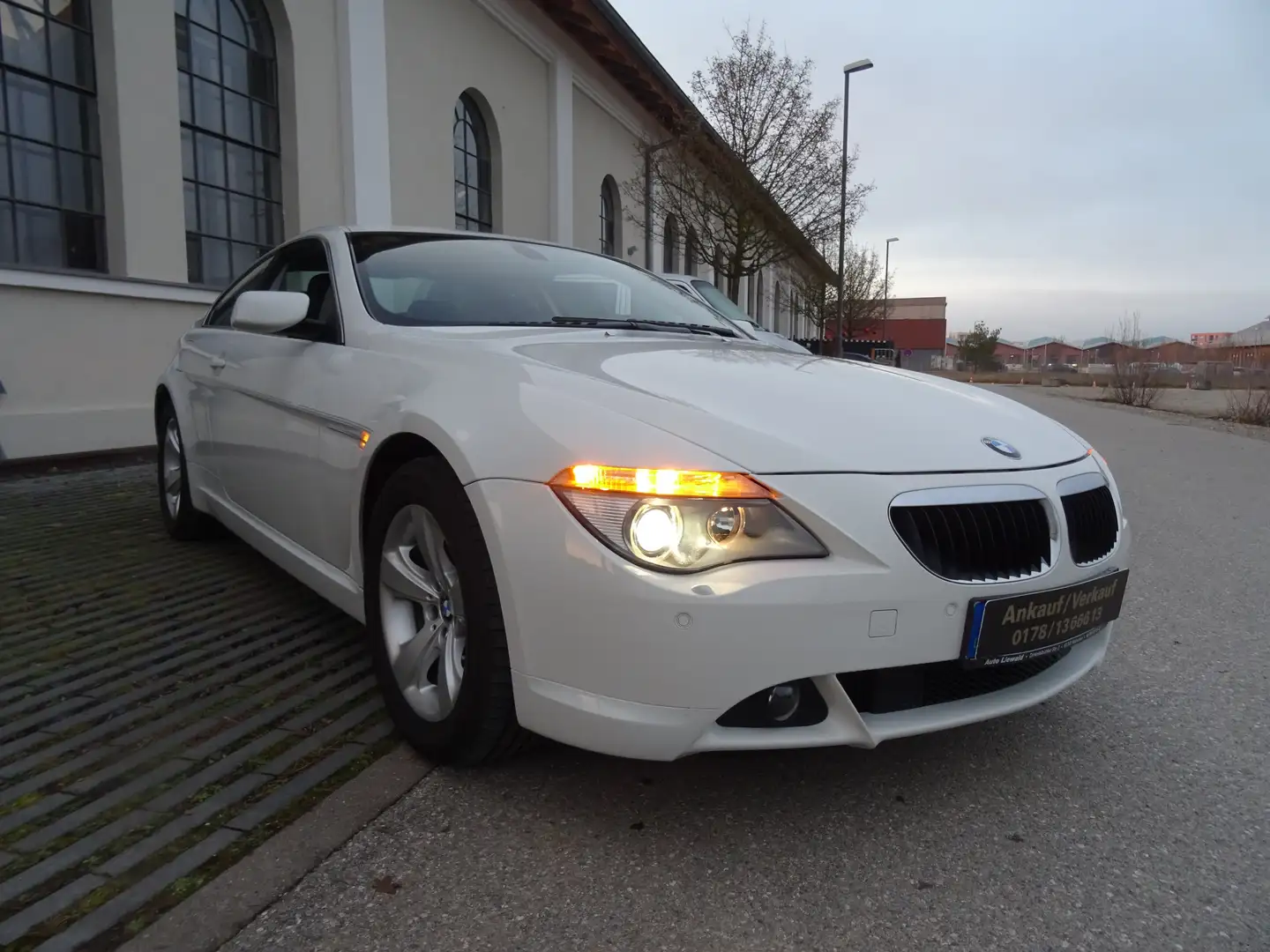 BMW 630 630i Coupe-Automatik-Liebhaberfahrzeug-TOP Zustand Wit - 2