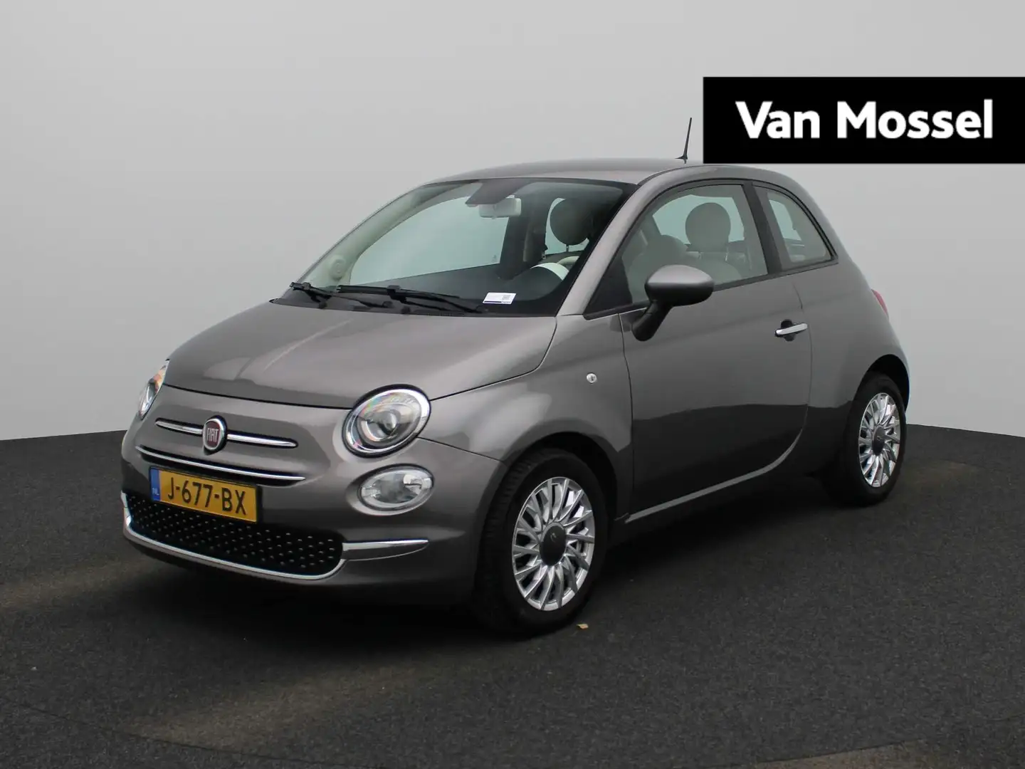 Fiat 500 1.0 Hybrid Lounge | NAVIGATIE | CLIMATE CONTROL | Grijs - 1