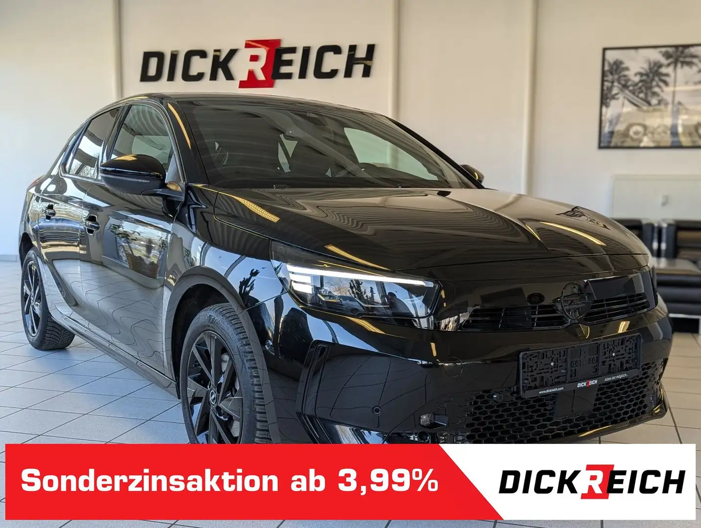 Opel Corsa GS 1.2 Turbo LED Navi ACC Kamera Carplay Schwarz - 1