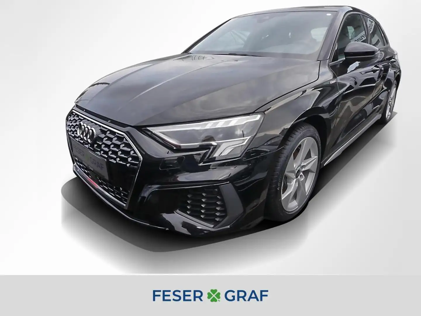 Audi A3 35 TFSI 2x S line AHK LED Navi RüKa Schwarz - 1