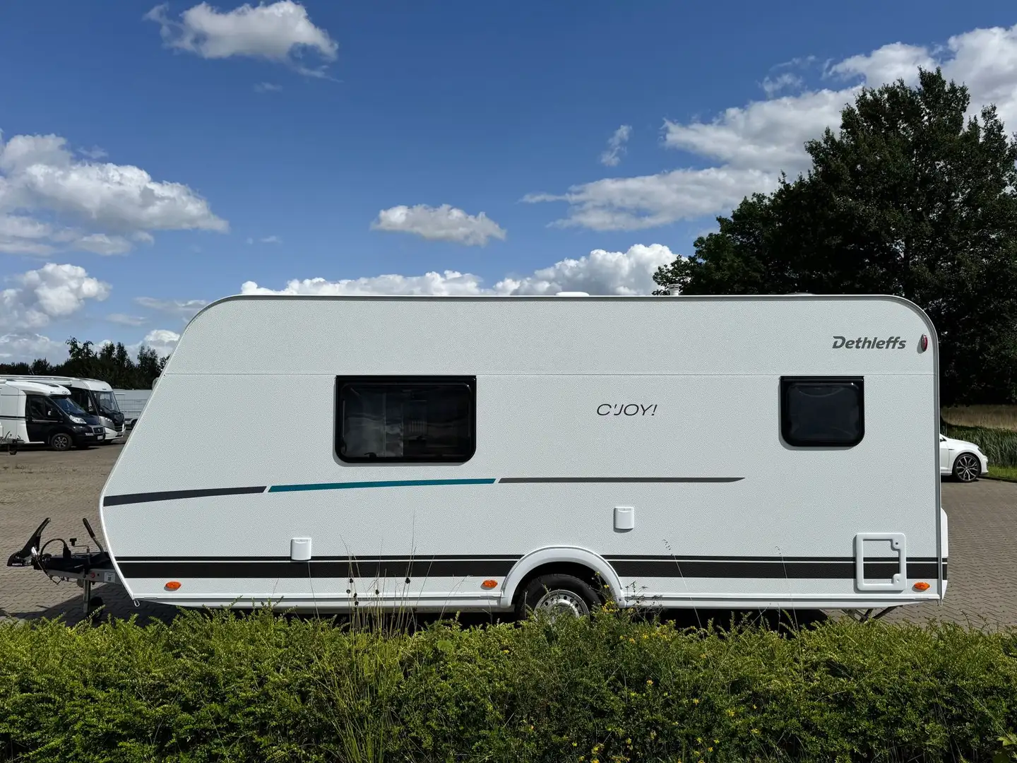 Dethleffs c'joy 480 FSH "Dusche/ETS/Touringp." Weiß - 1