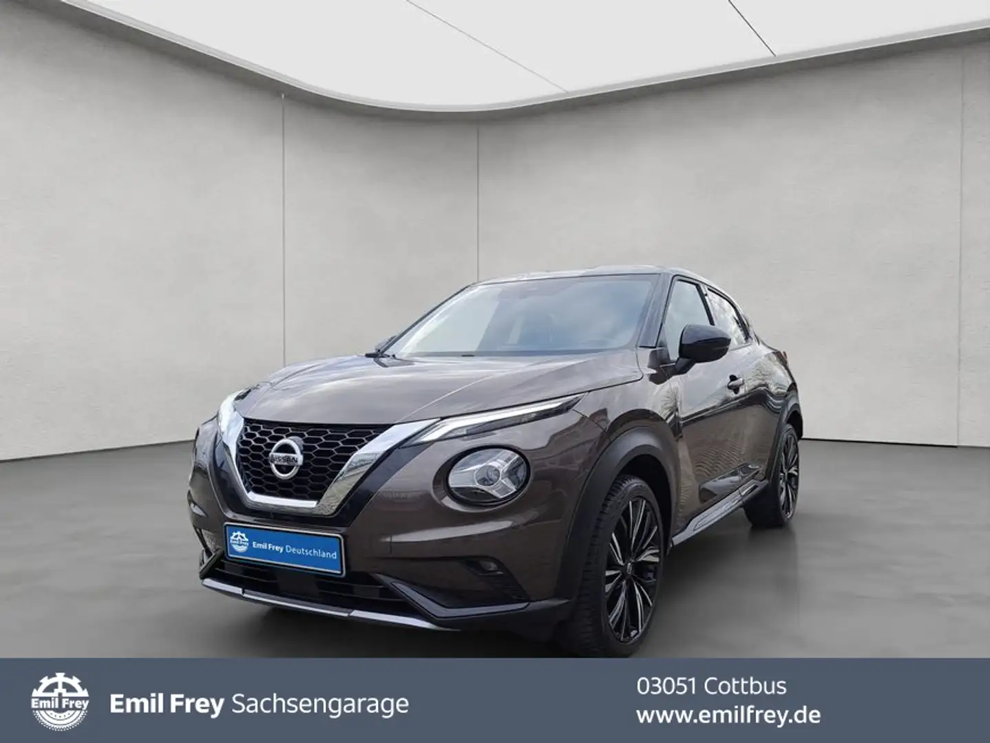 Nissan Juke 1.0 DIG-T N-Design Winterpaket Klimaaut. Brun - 1