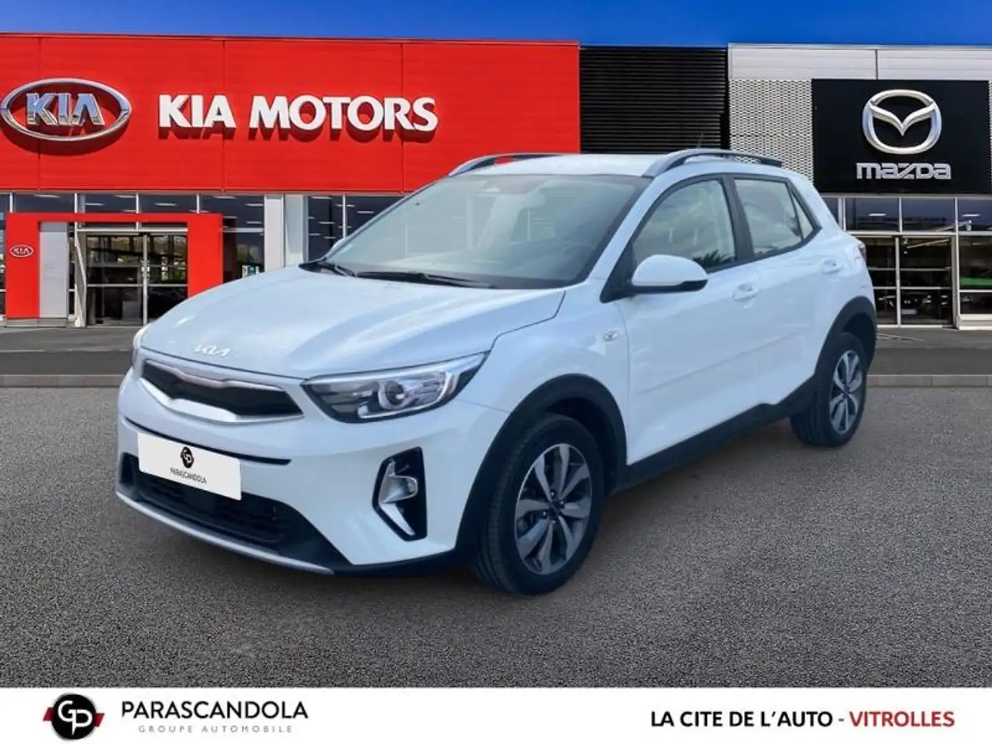 Kia Stonic 1.0 T-GDi 100ch Active Blanc - 1