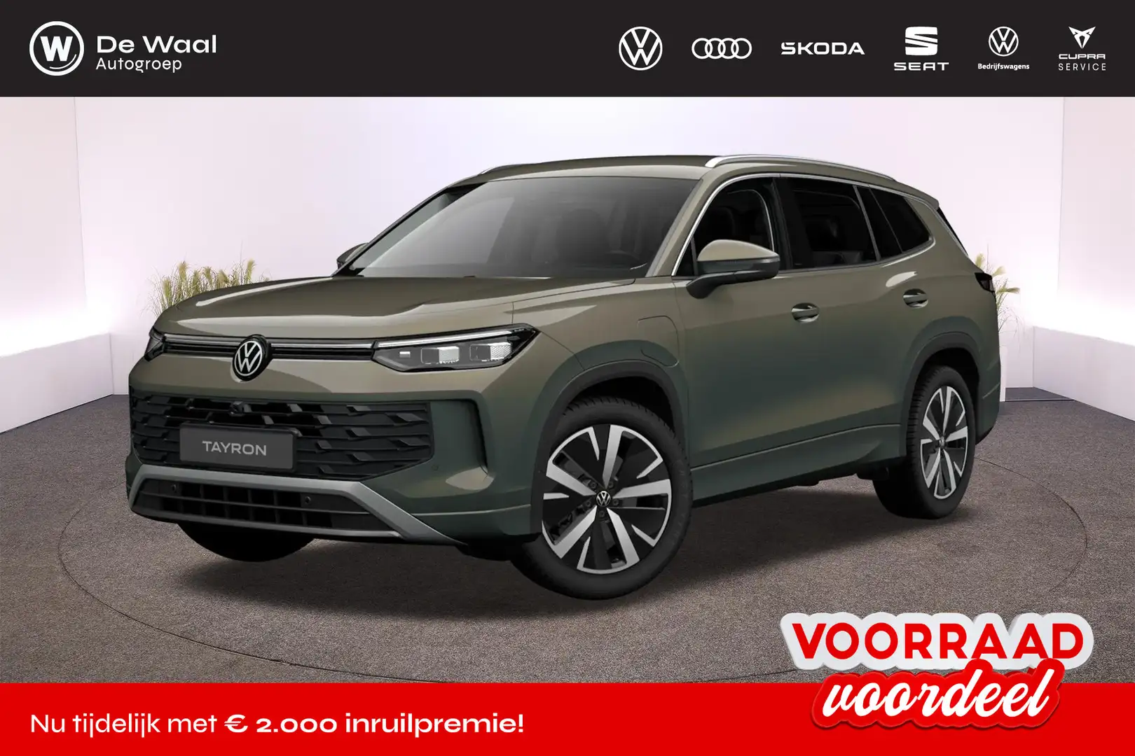 Volkswagen Tayron Life Edition 1.5 DSG eHybrid Green - 1