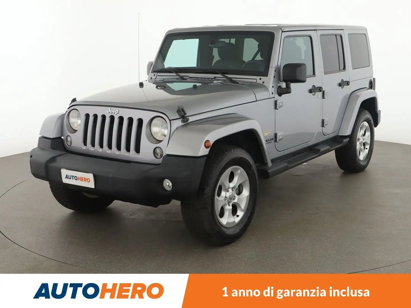 Jeep Wrangler 2.8 CRD Sahara Grigio - 1