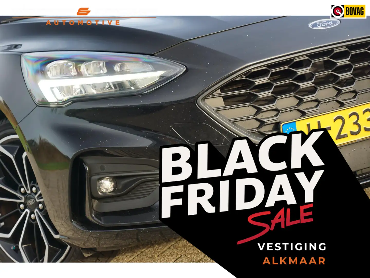 Ford Focus Wagon 1.0 EcoBoost ST Line Business - Panther Blac Nero - 1