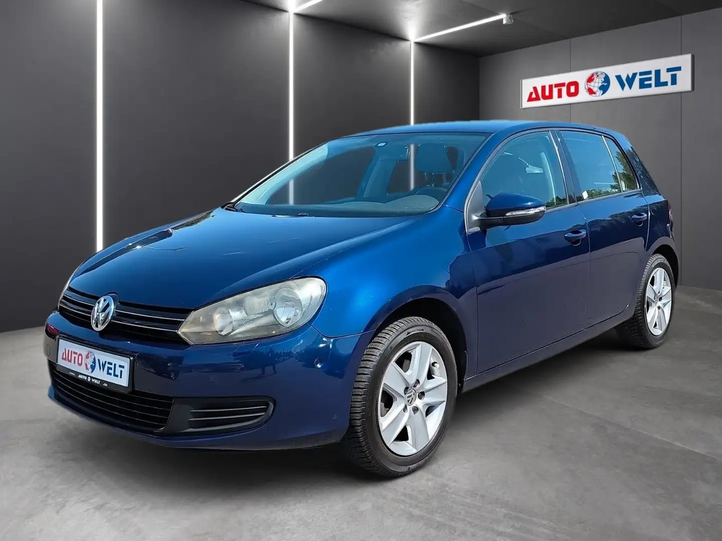 Volkswagen Golf VI 1.4 TSI 2xClimatic Apps Sitzhzg Parklenk Blau - 1
