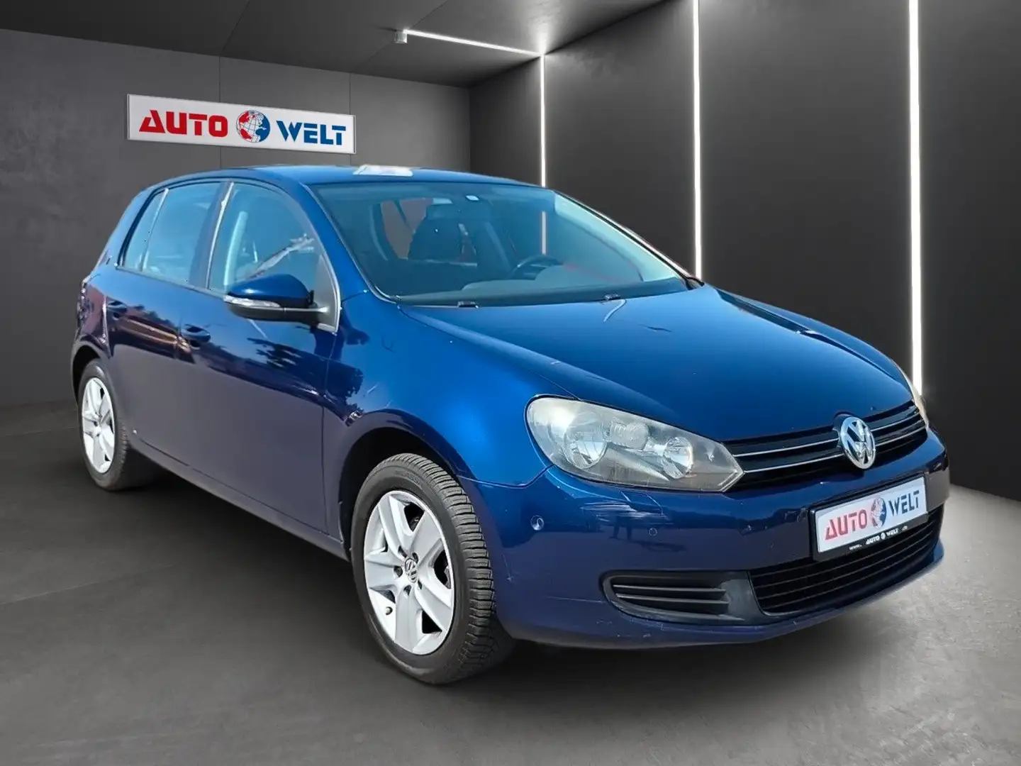 Volkswagen Golf VI 1.4 TSI 2xClimatic Apps Sitzhzg Parklenk Blau - 2
