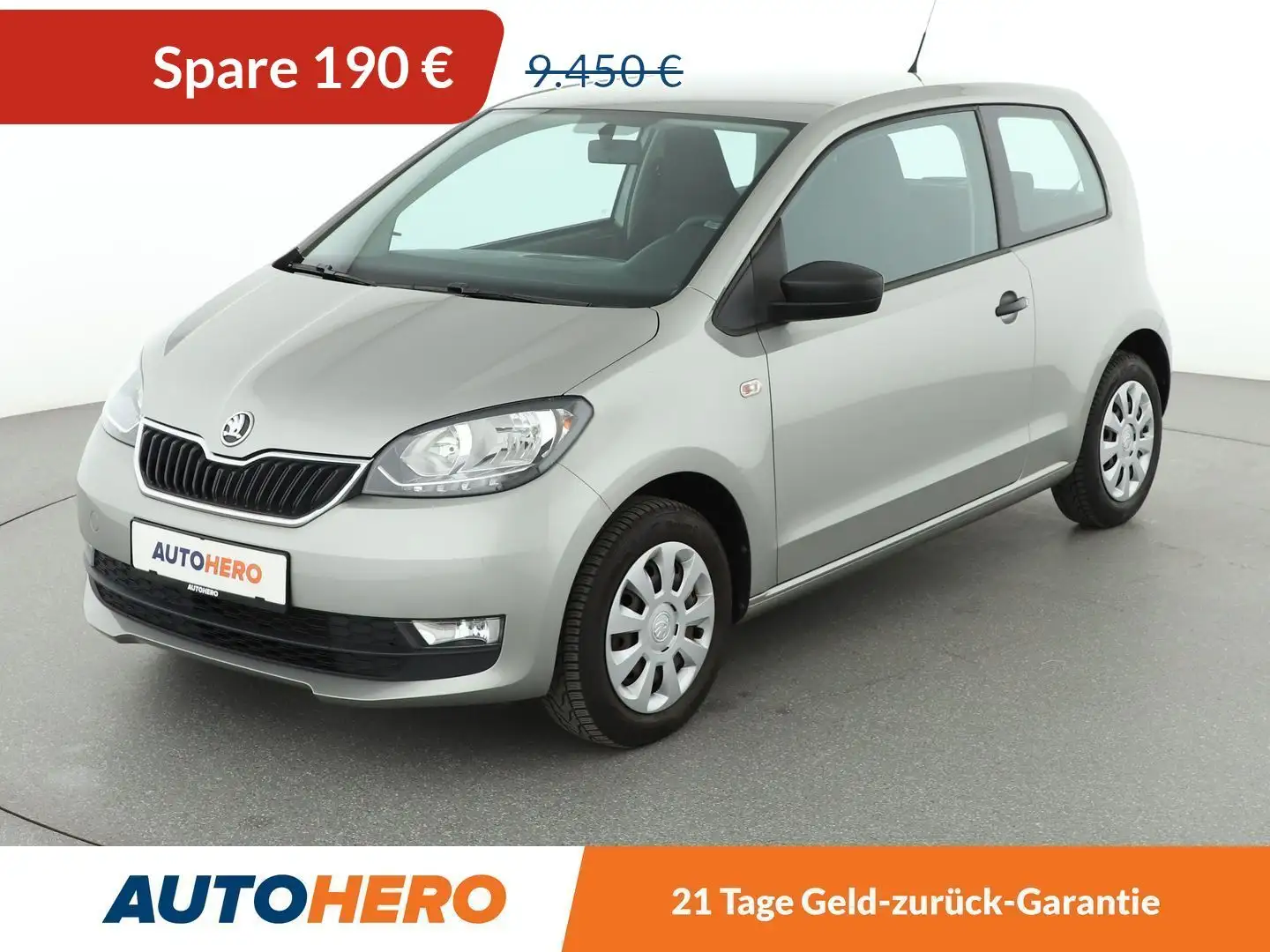 Skoda Citigo 1.0 MPI Active*KLIMA*GARANTIE* Silber - 1