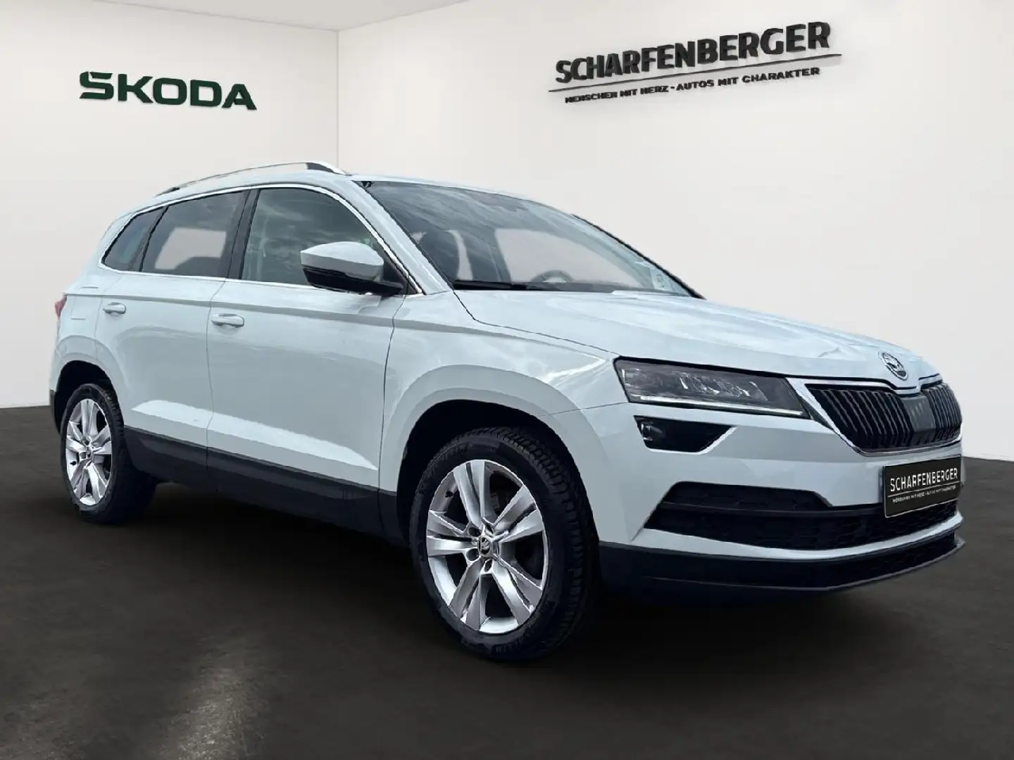 Skoda Karoq Style *Navi, LED, Kessy, SunSet* Blanc - 2