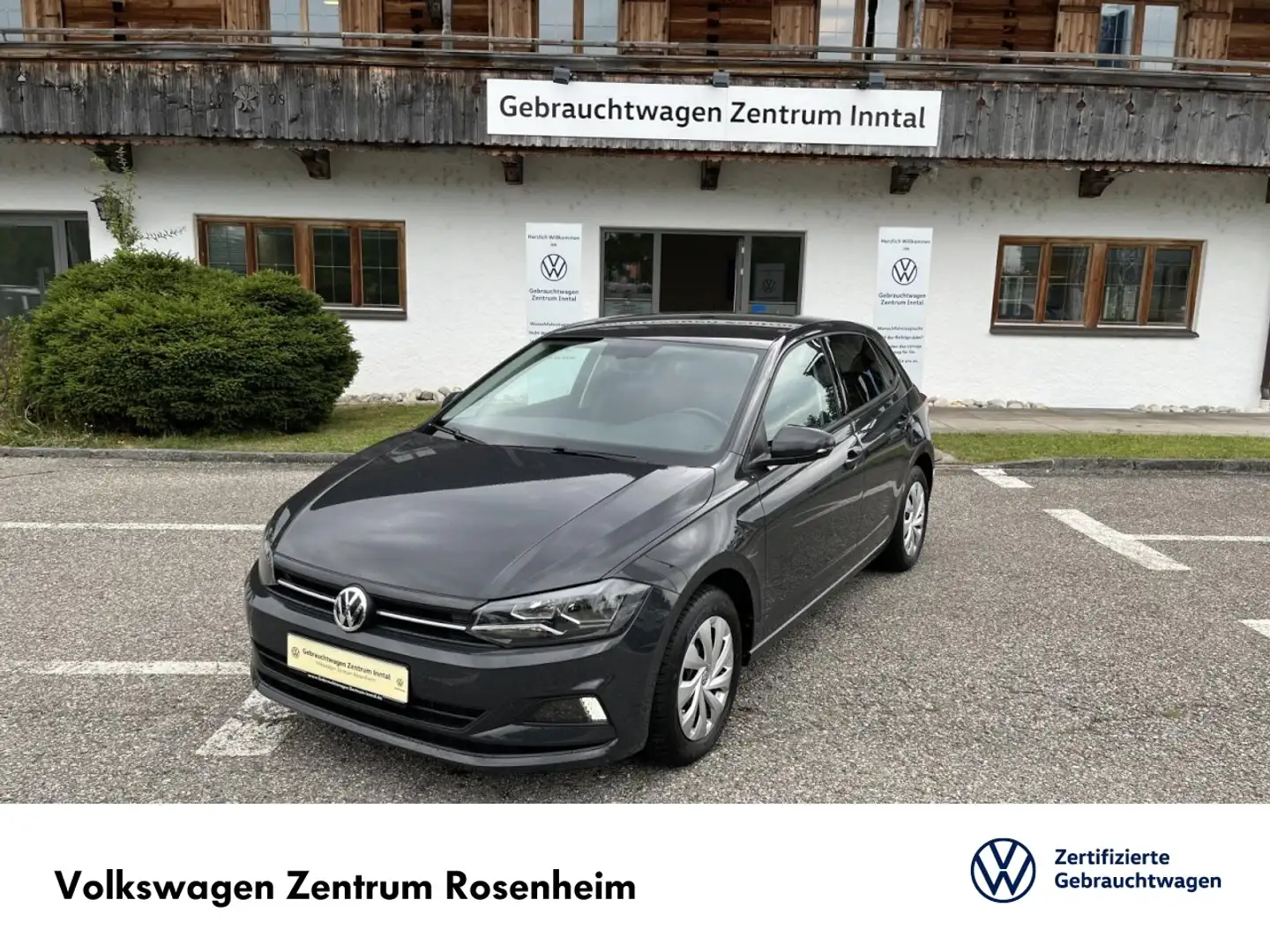 Volkswagen Polo 1,0 Comfortline (Klima+PDC) Klima Einparkhilfe Grigio - 1