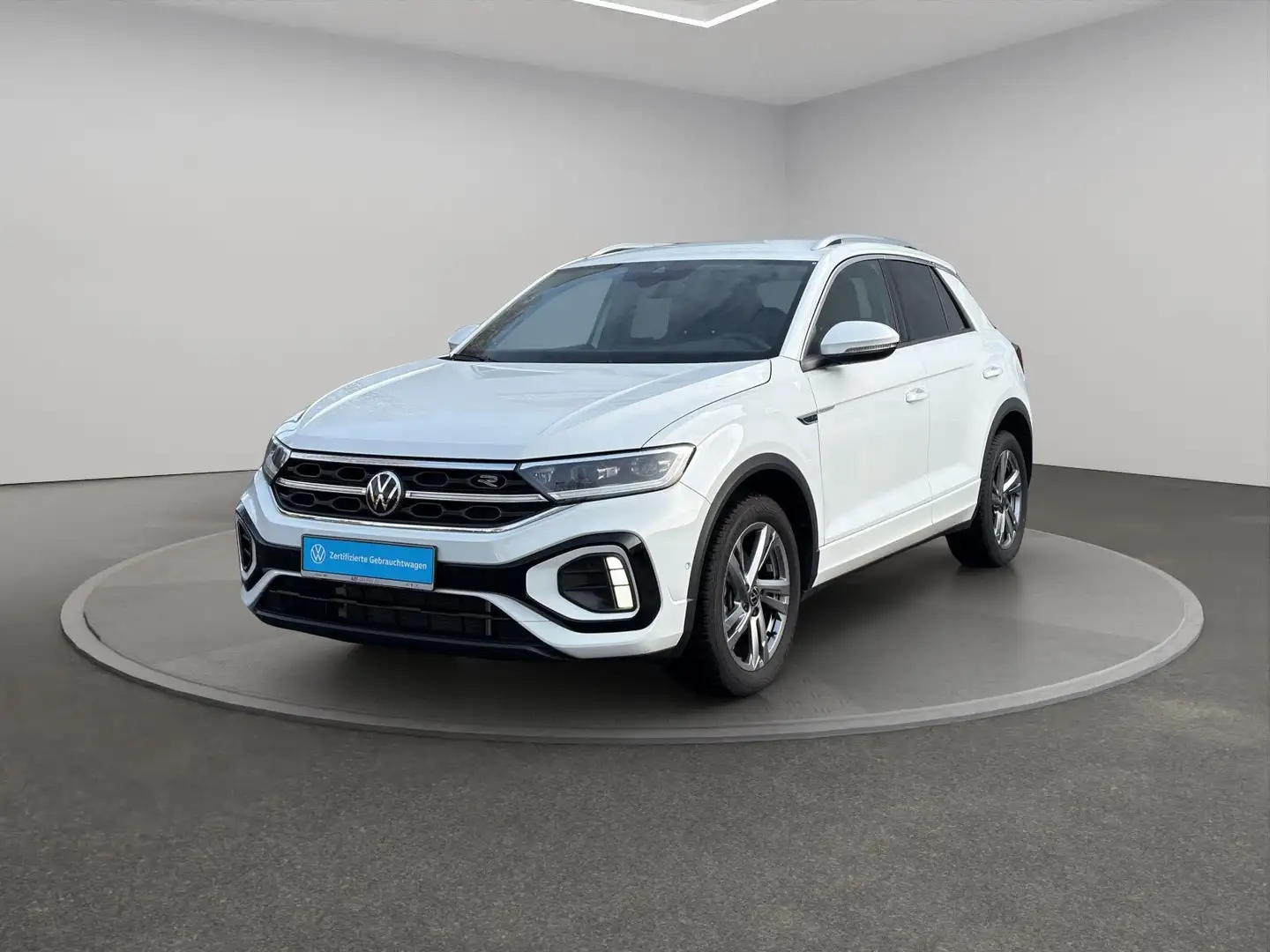 Volkswagen T-Roc 1.0 TSI R-Line MATRIX-LED+ACC+BEATS+SITZHZ Weiß - 2