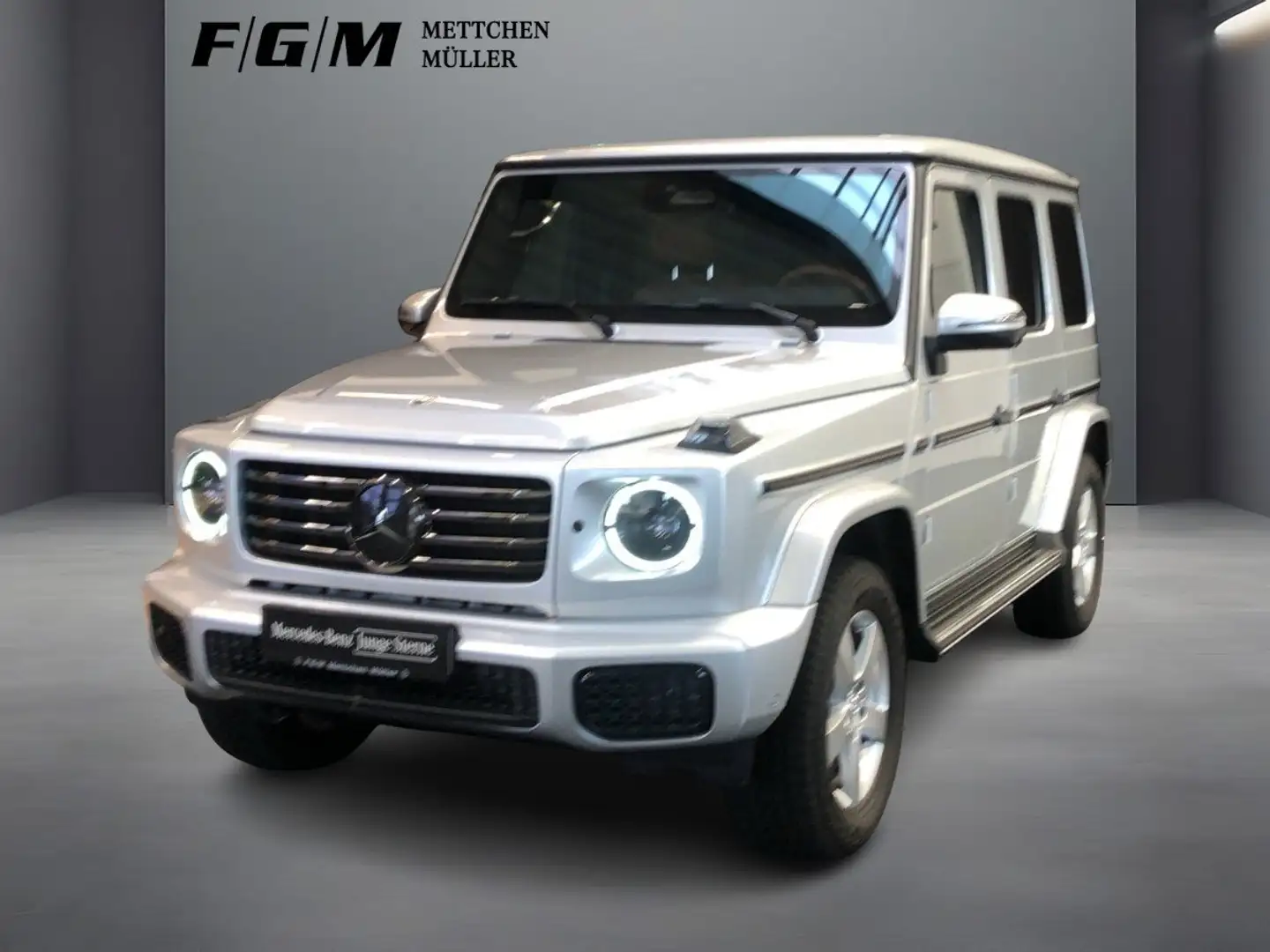 Mercedes-Benz G 450 d SHD/Massage/Distr/KeyG/360/AHK/Standhzg Argent - 1