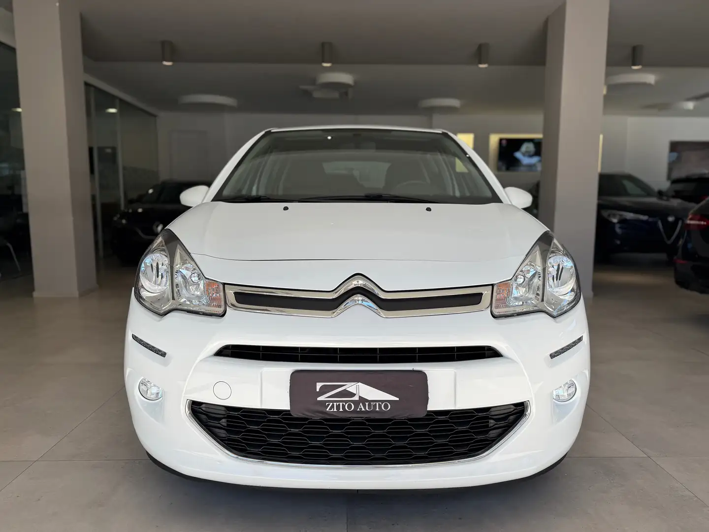 Citroen C3 1.2 puretech Seduction 82cv E6 Blanc - 2