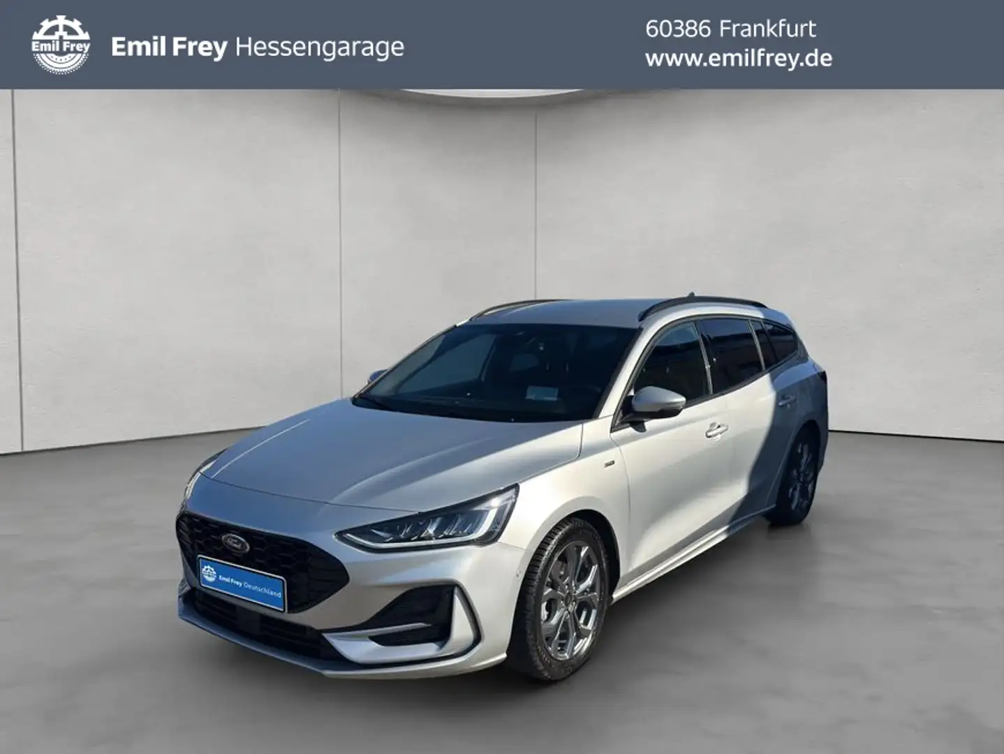 Ford Focus Turnier 1.0 EcoBoost Hybrid ST-LINE X Silber - 1