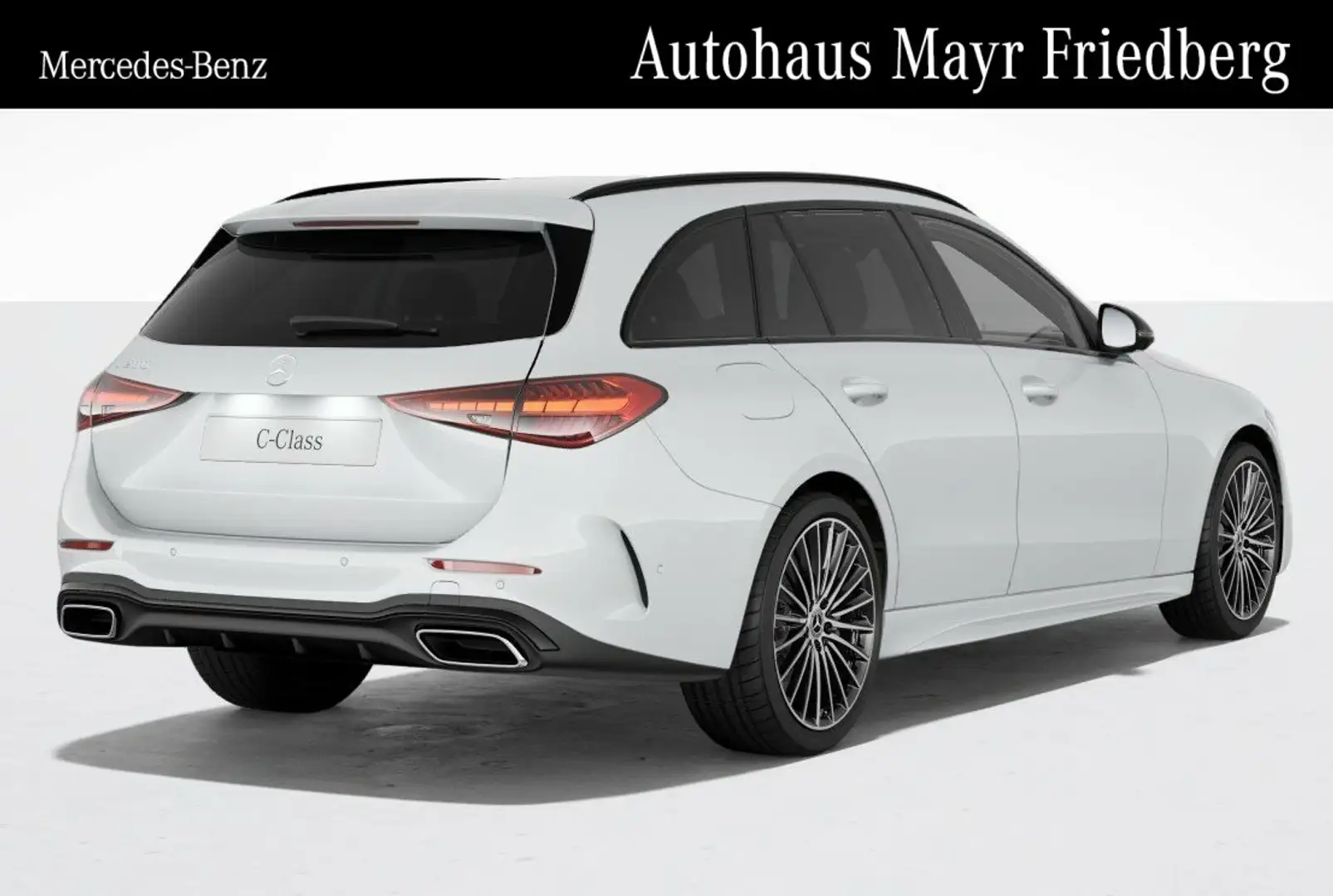 Mercedes-Benz C 200 C 200 T AMG PREMIUM NIGHT+MEMORY+DIGITAL LIGHT Blanc - 2