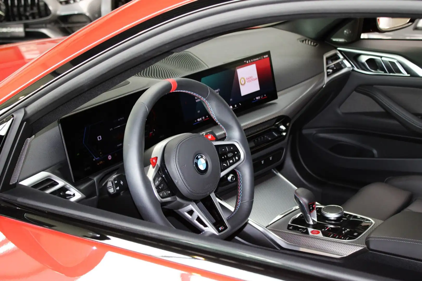 BMW M4 COUPE COMPETITION FACELIFT/CURVED/LASER/20" Piros - 2