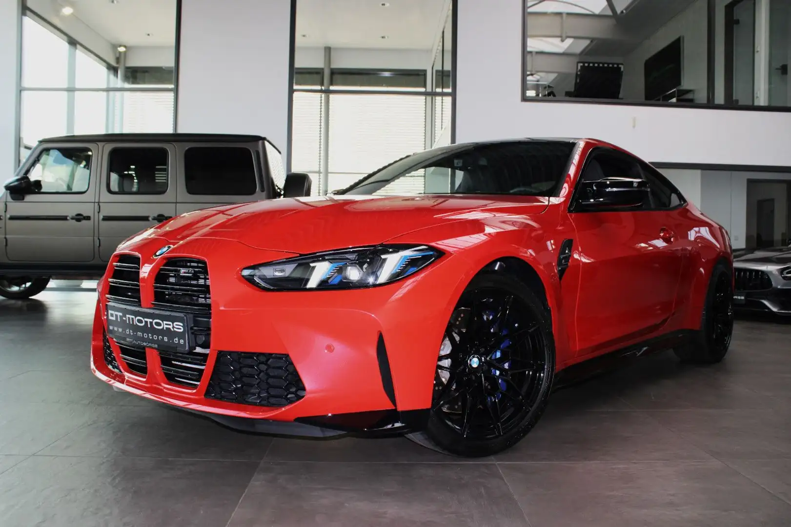 BMW M4 COUPE COMPETITION FACELIFT/CURVED/LASER/20" Piros - 1