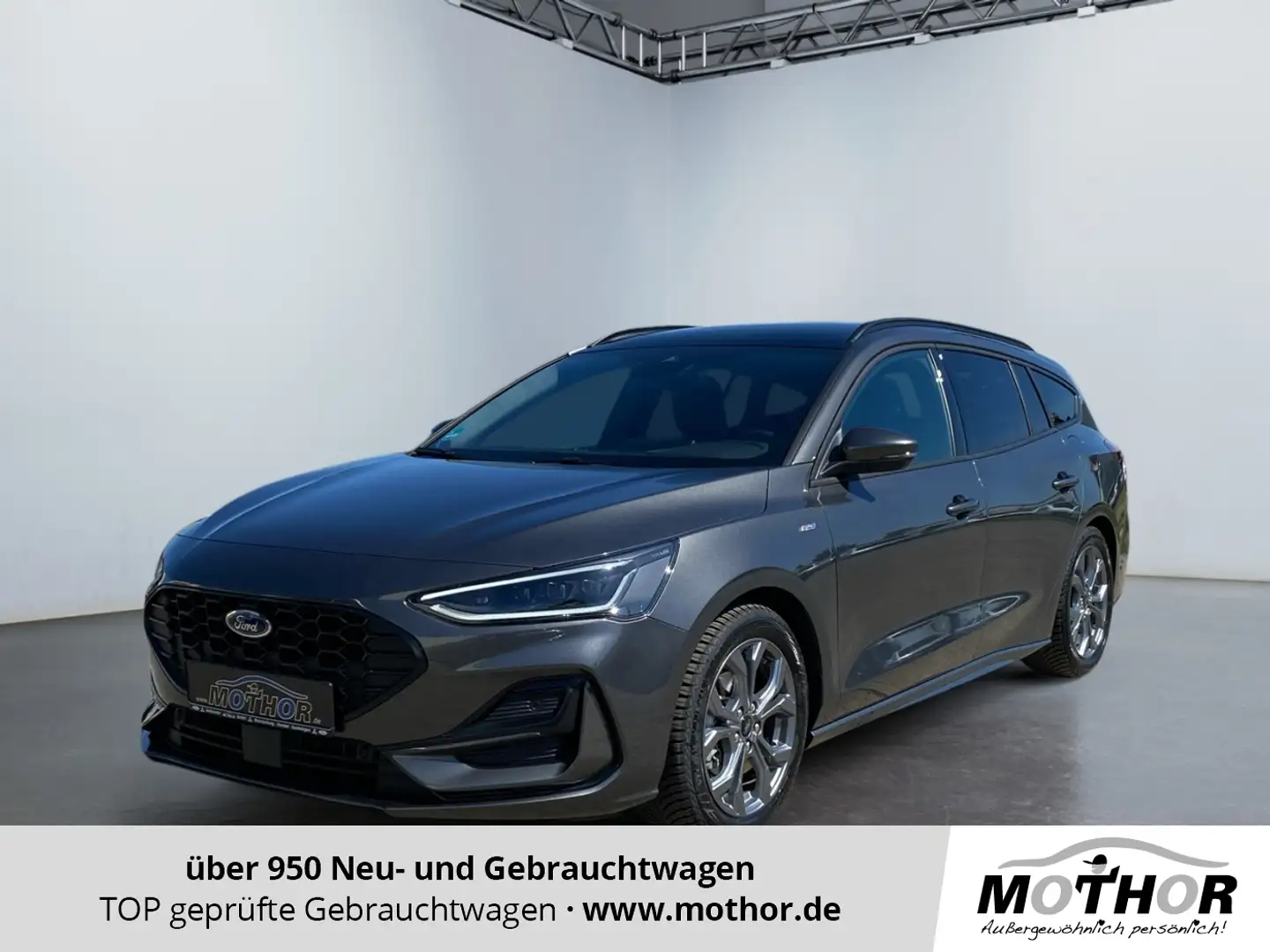 Ford Focus Turnier ST-Line 1.0 EcoBoost TEMP PANO AHK Grau - 1