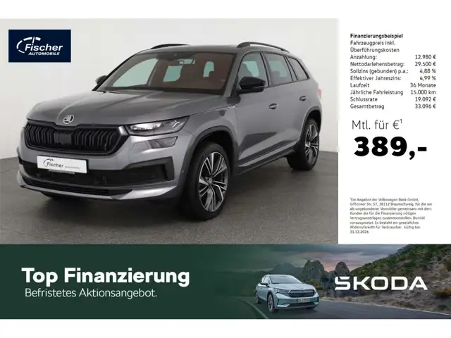 Skoda Kodiaq 2.0 TDI Sportline 4x4 AHK/KESSY/LED/PANO
