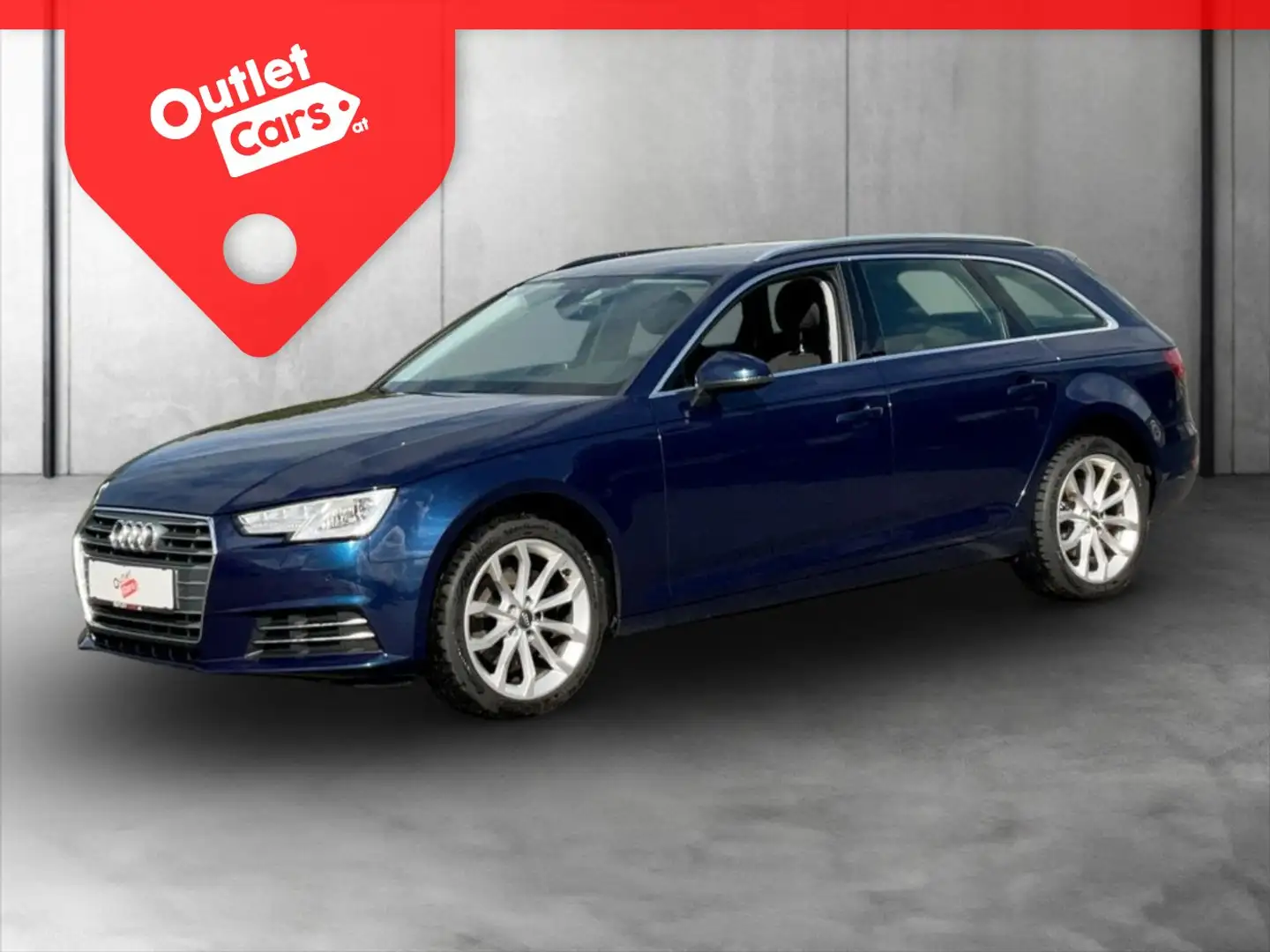 Audi A4 Avant 2.0 TDI sport NAVI+Virtual+el.Heck+LM Blau - 1