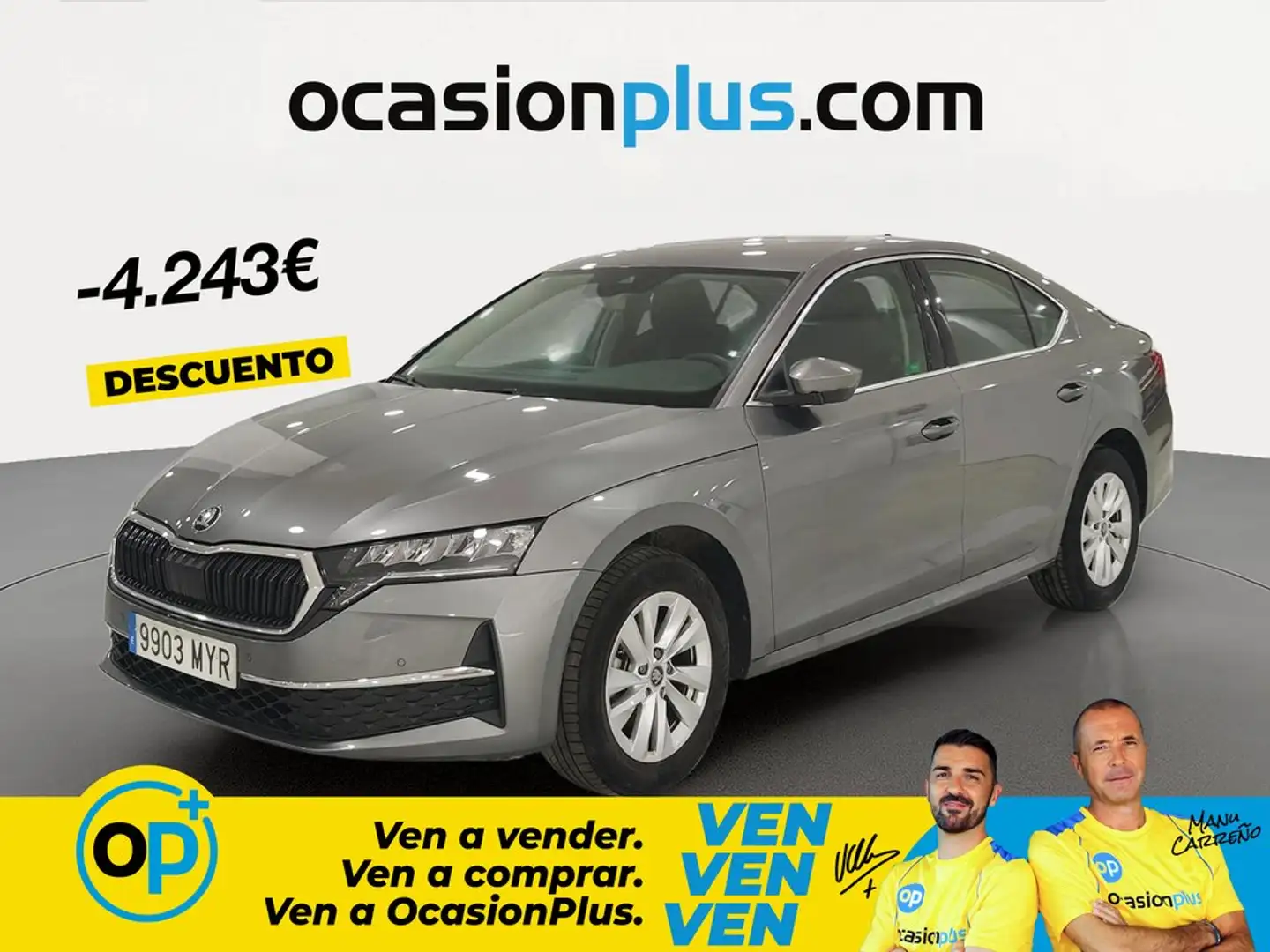 Skoda Octavia 1.5 TSI MHEV Selection DSG7 110kW Gris - 1