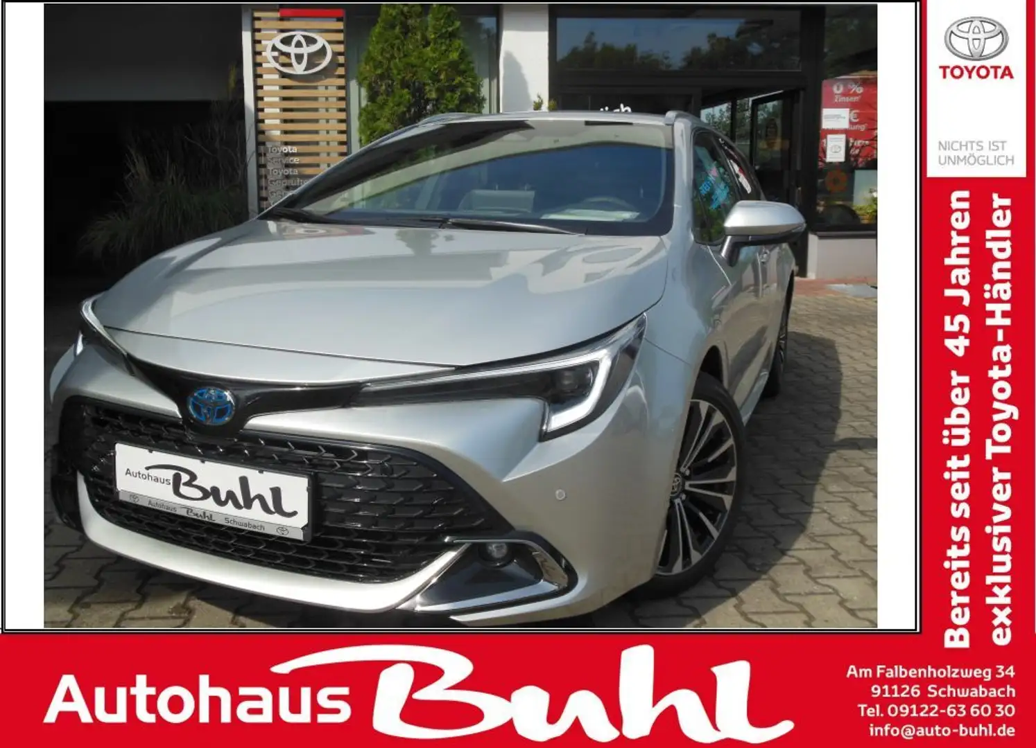Toyota Corolla 1.8 Hybrid Touring Sports * Teamplayer m. Technik Argent - 1