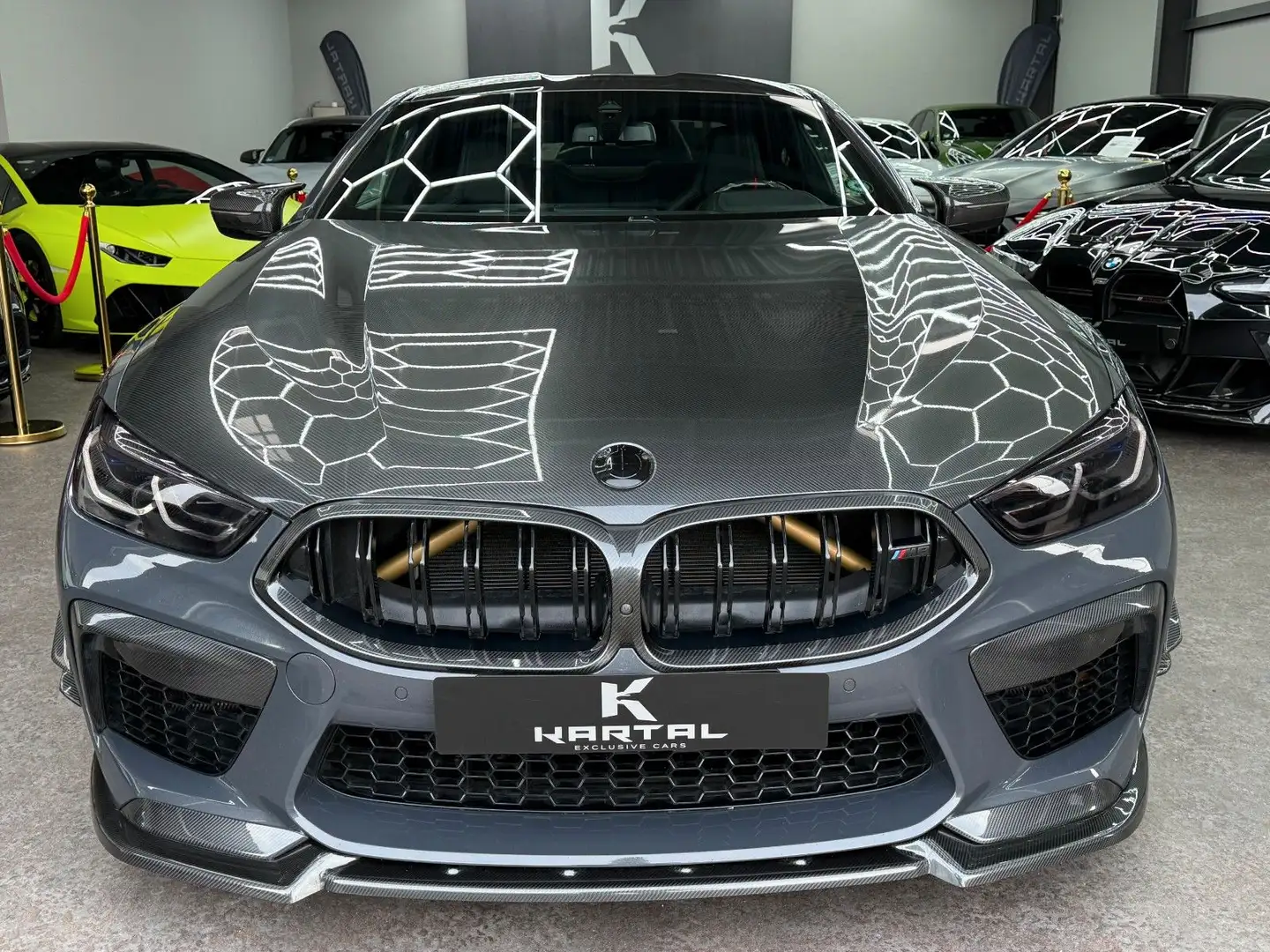 BMW M8 Coupe Competition*M Carbon*TrackPacket*Software* Grau - 2