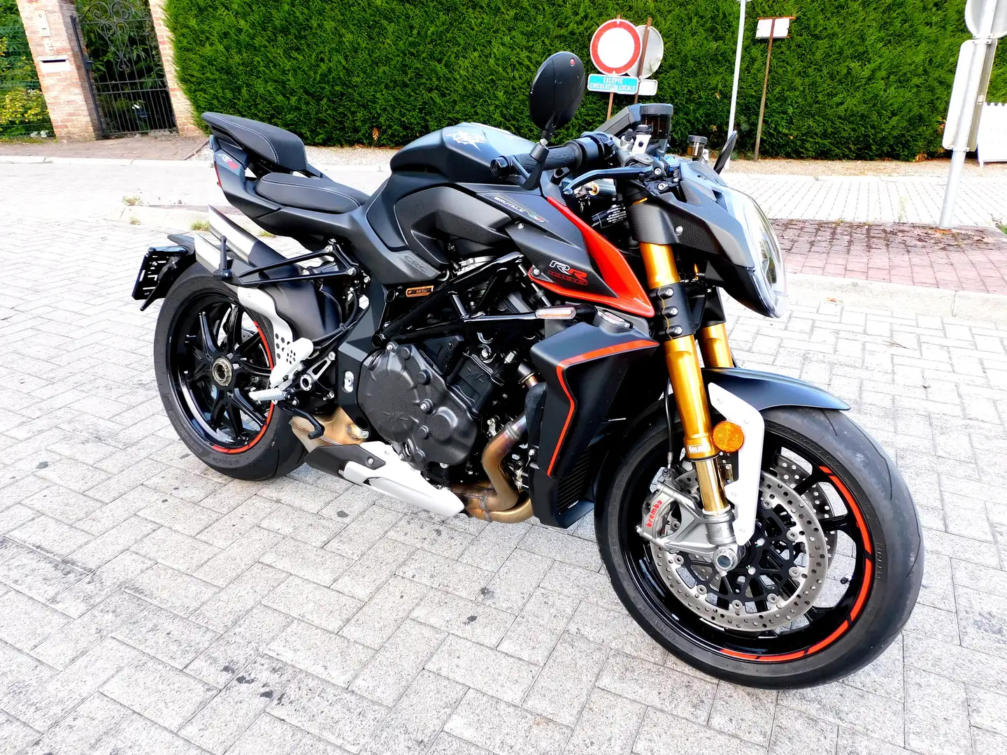 MV Agusta Brutale 1000 RR , neuve 400 km , 3 ans de garantie Noir - 2