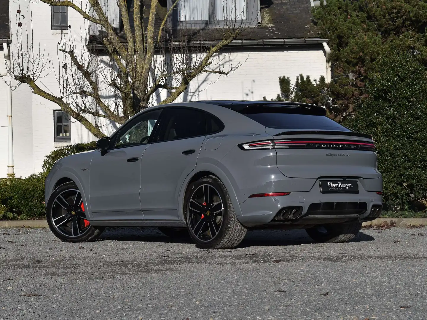 Porsche Cayenne Turbo E-Hybrid Coupé - Belg./ 1st. Eig./ VOLL Schwarz - 2