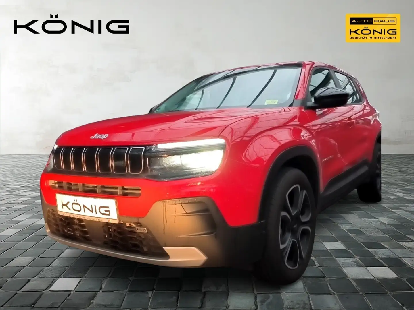 Jeep Avenger Altitude 1.2 T-GDI *Klima *PDC *Sitzhzg Rot - 1