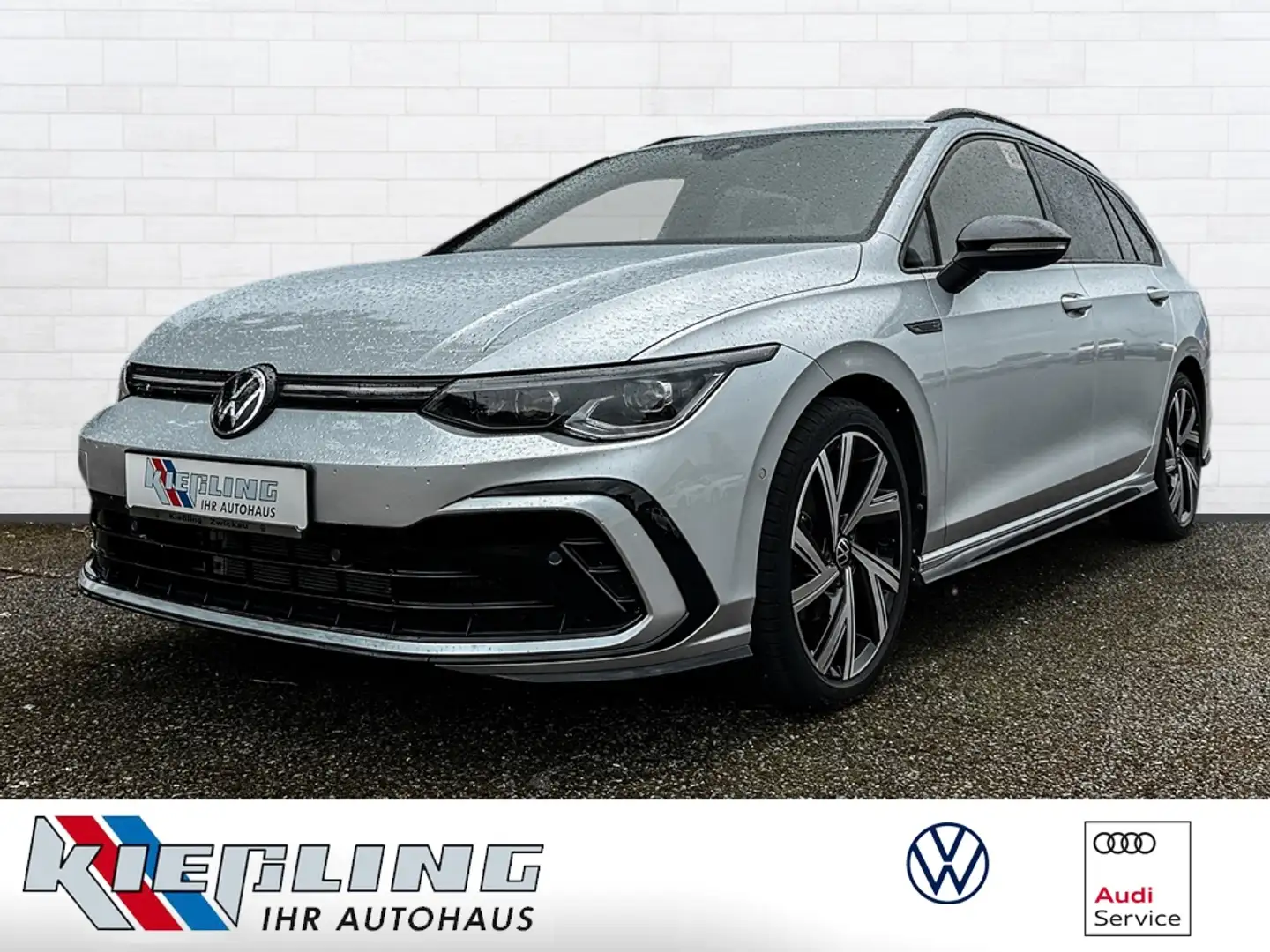 Volkswagen Golf Variant VIII Variant R-Line H/K IQ.LIGHT STANDHZG Silber - 1