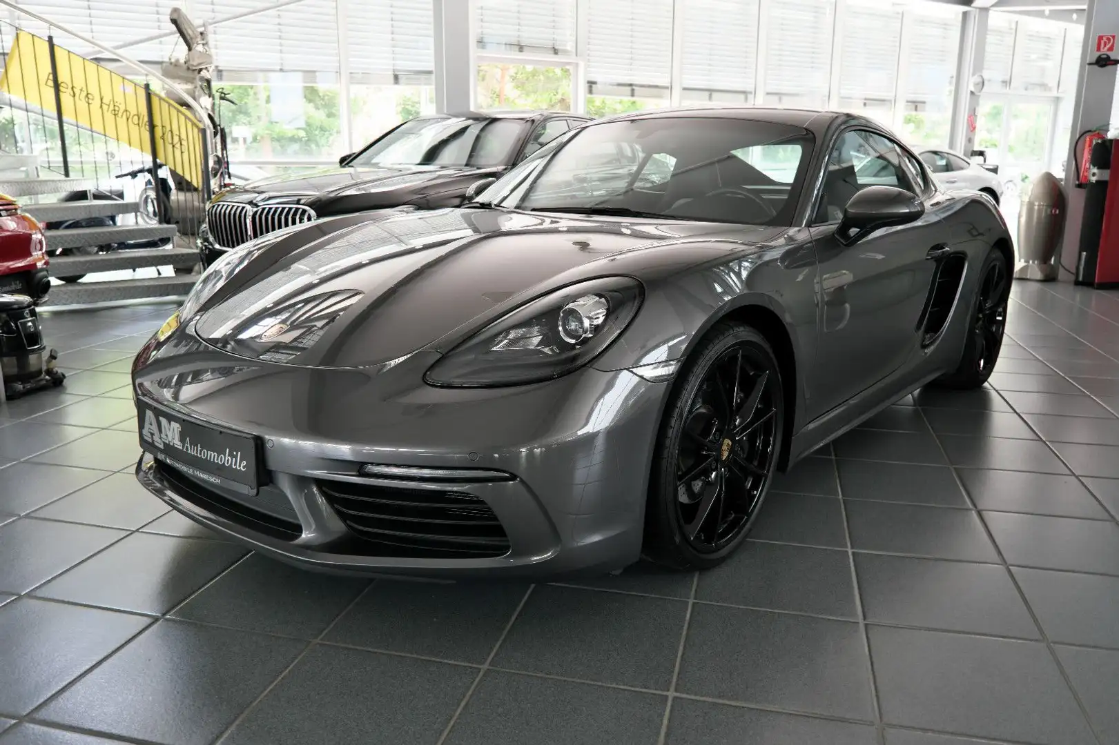 Porsche Cayman 718 Cayman PDK Sportabgas SportChrono BOSE DE-FZ Grigio - 1