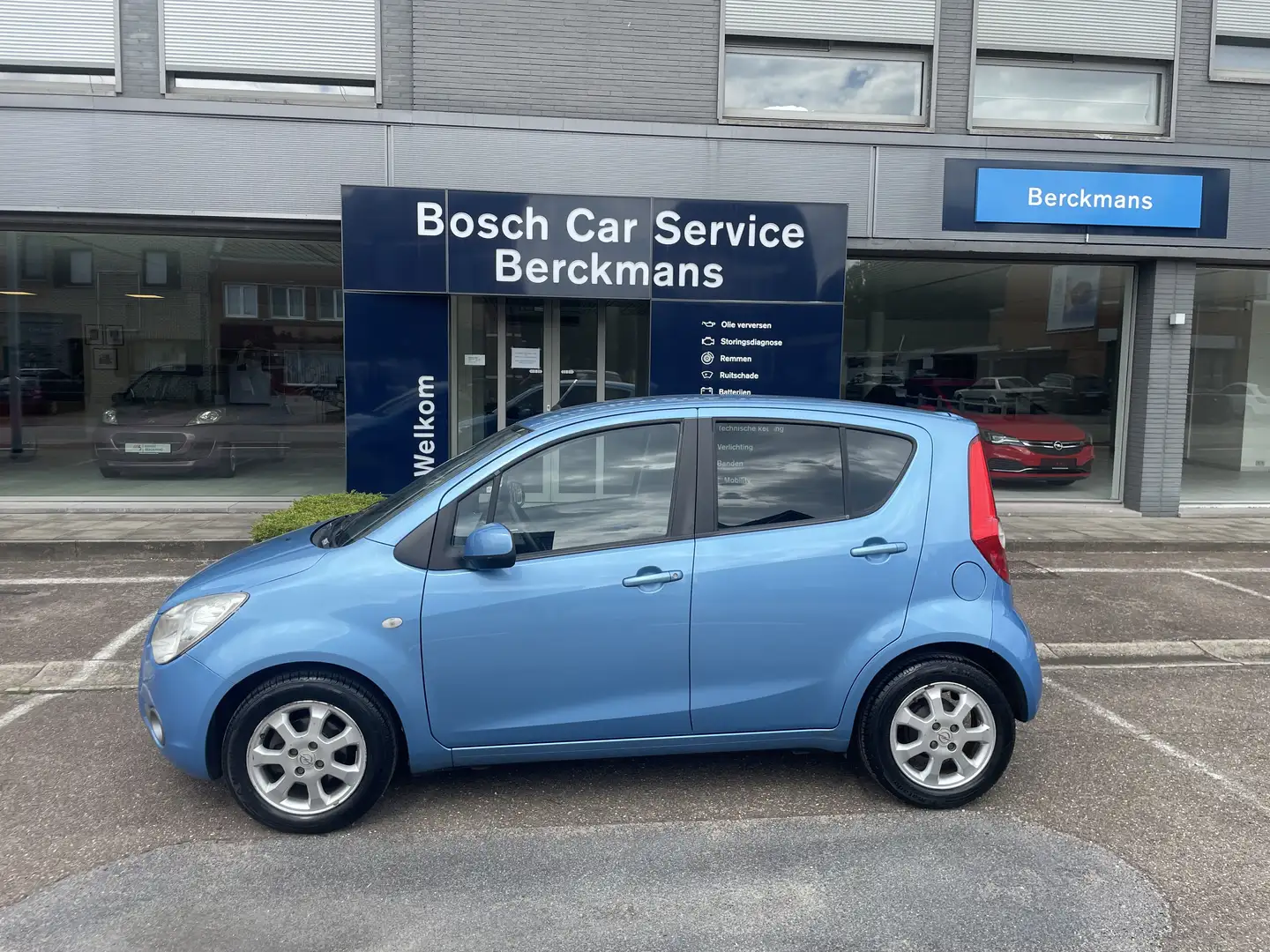 Opel Agila Enjoy 1.2 Benzine Azul - 1