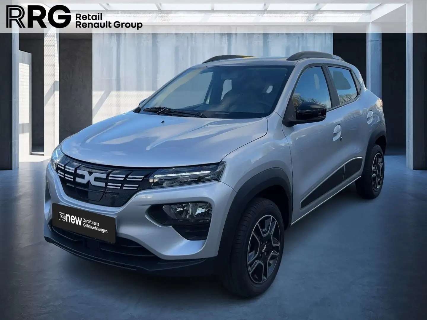 Dacia Spring Essential + CCS Rückfahrkamera PDC KLIMA BT ABS Silber - 1