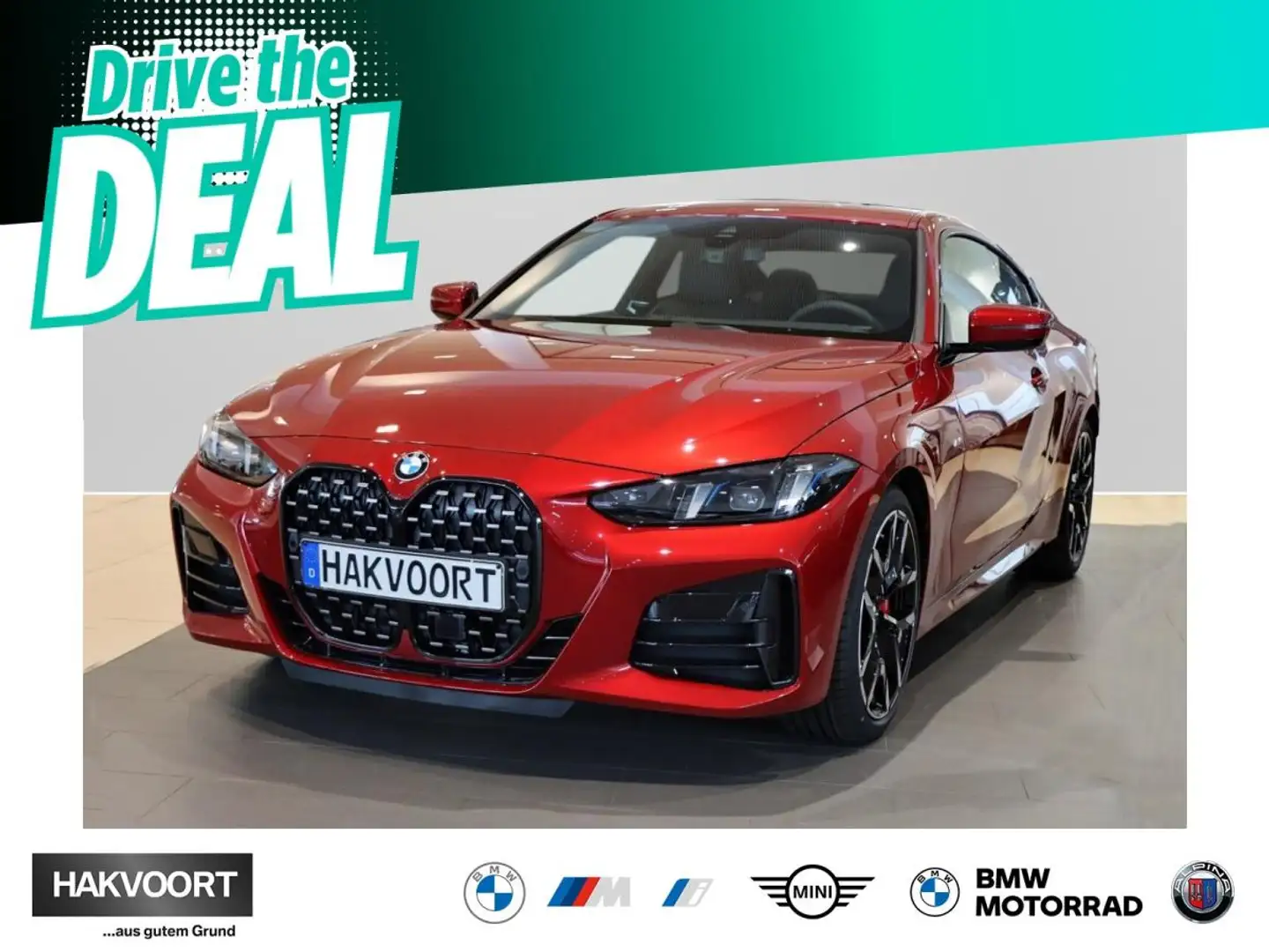 BMW 420 i Coupé UPE 68.800€❗Sofort Verfügbar❗ Rot - 1