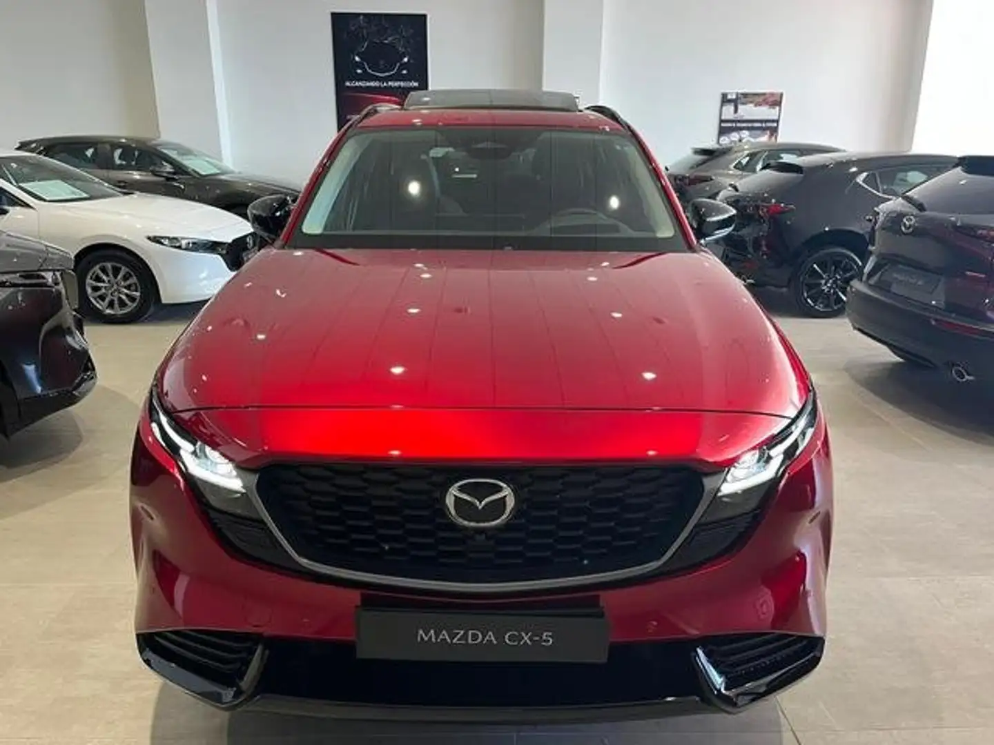 Mazda CX-5 2.5 e-Skyactiv-G MHEV Homura FWD Aut. Rojo - 2