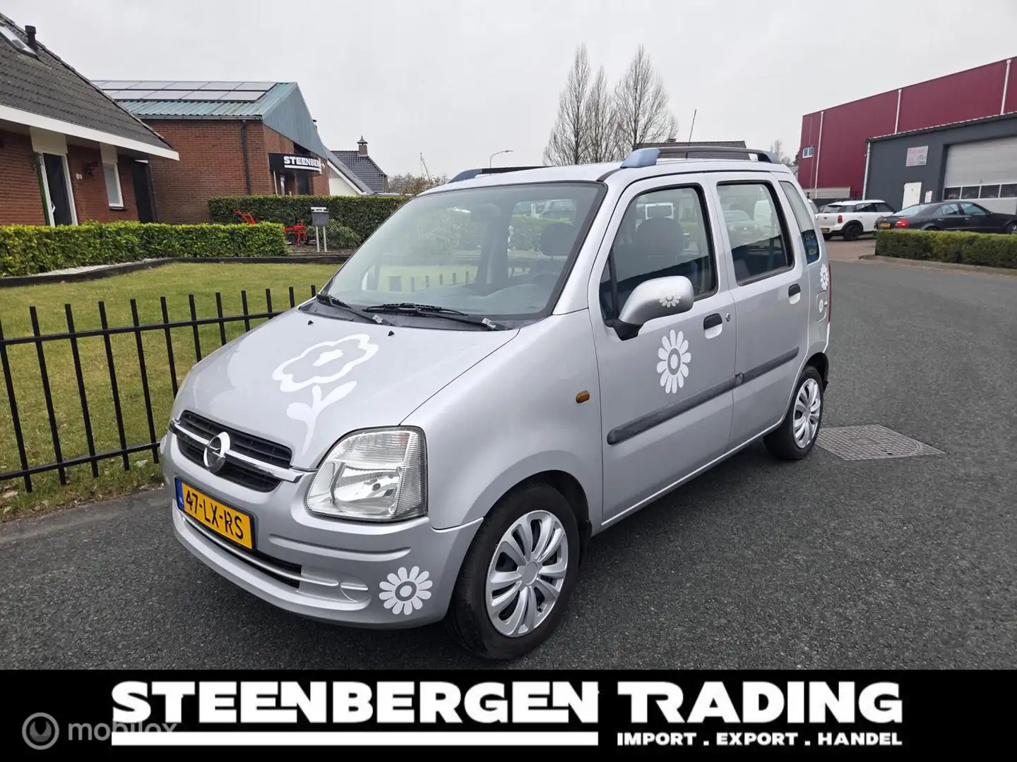 Opel Agila 1.2-16V Comfort NETTE AUTO/NIEUWE APK Grau - 1