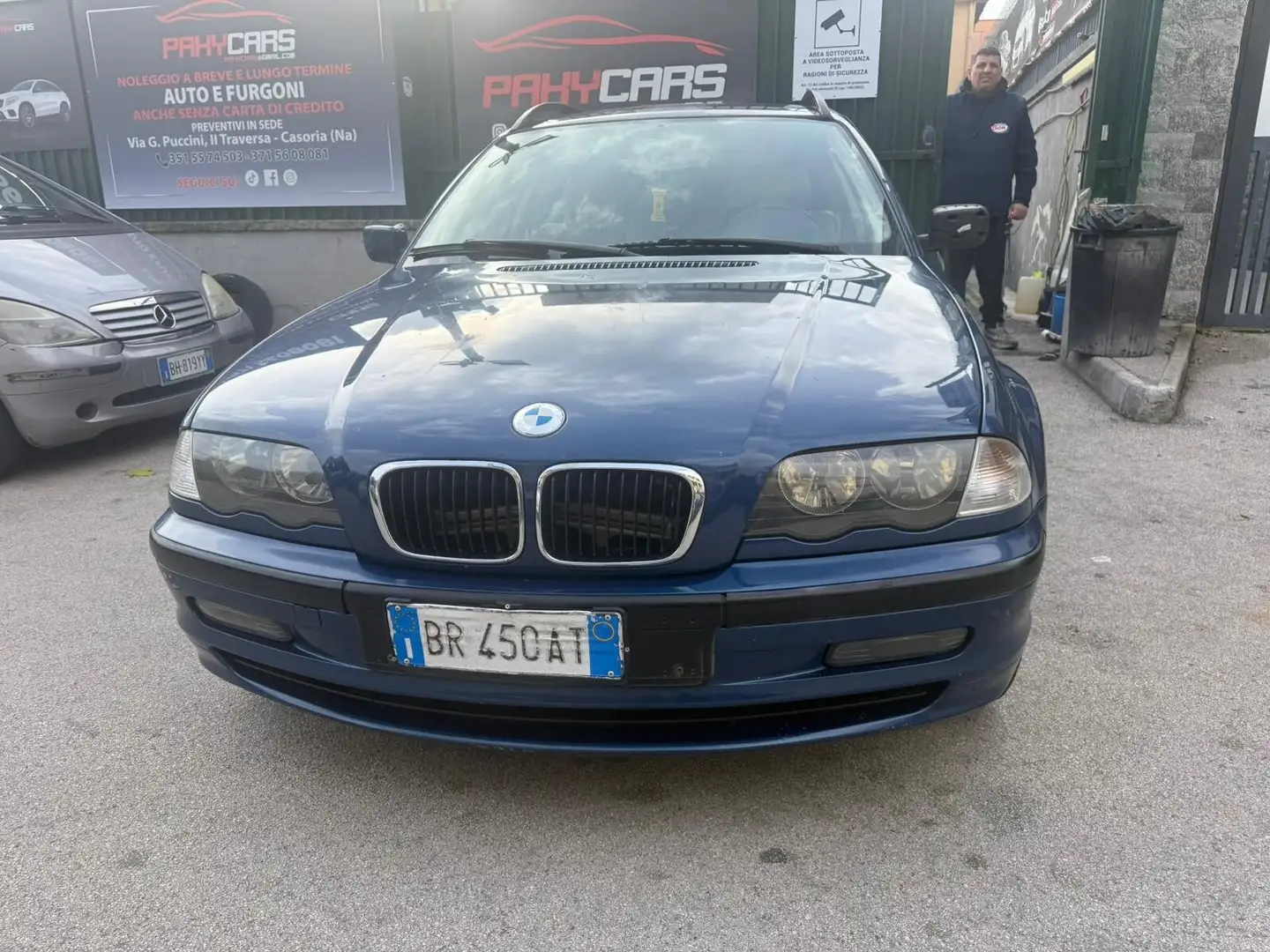 BMW 320 320d turbodiesel cat Touring Blau - 1