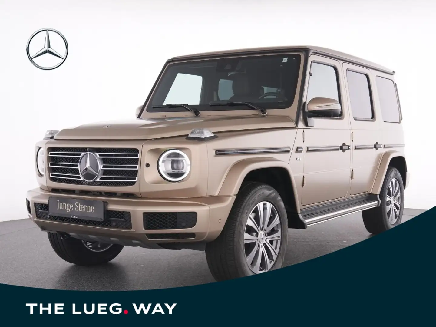 Mercedes-Benz G 500 MBeam+SHD+Comand+AHK+360°+Dist+Sound+Totw+ Oro - 1