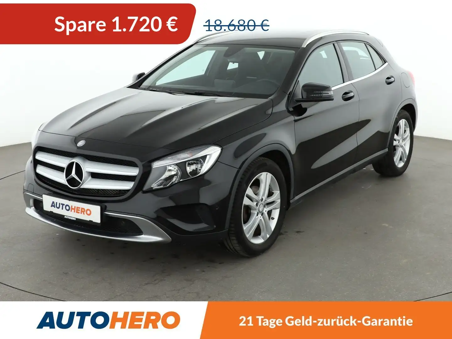 Mercedes-Benz GLA 180 d Urban *NAVI*PDC*SHZ*KLIMA* Schwarz - 1