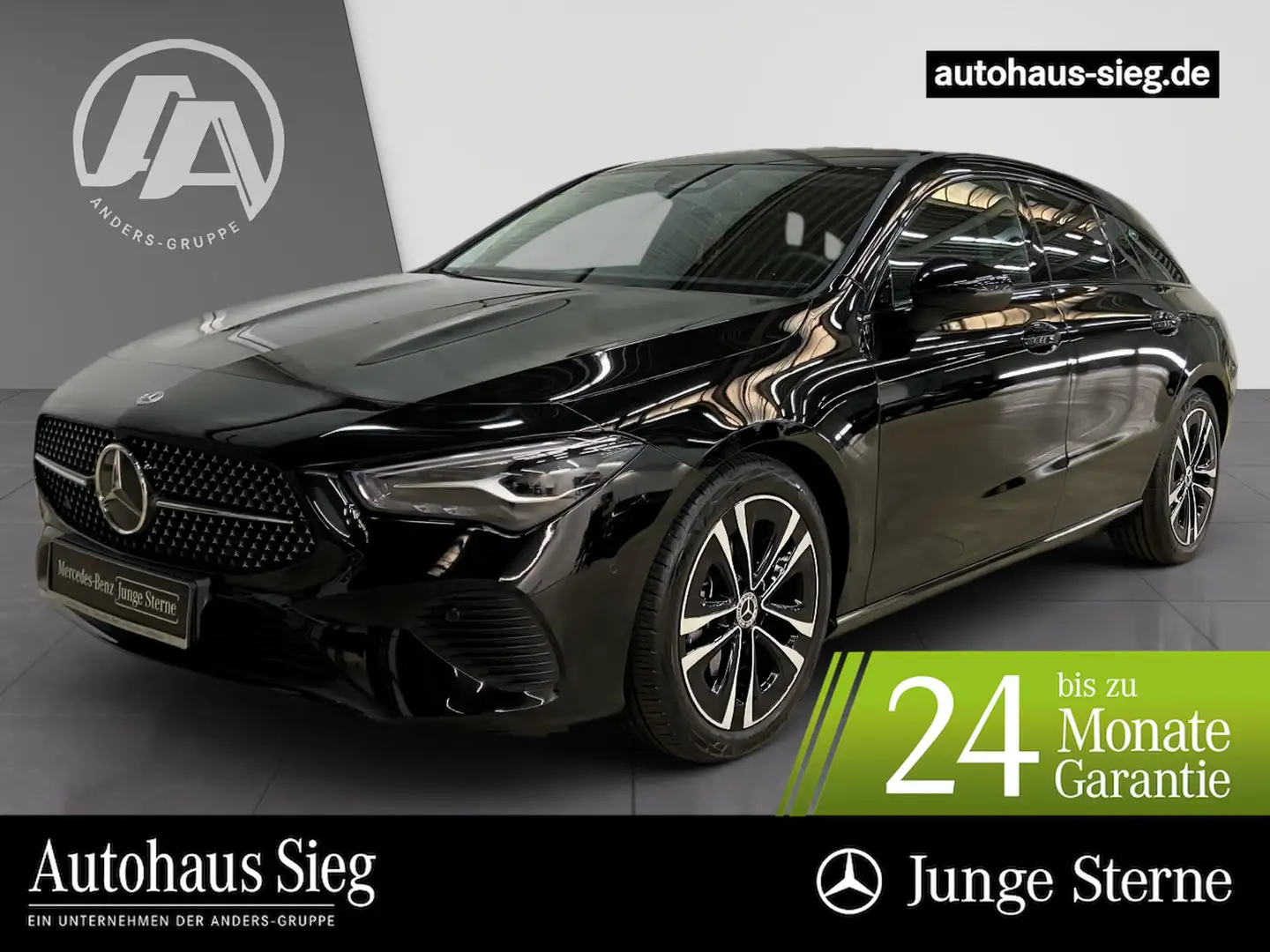 Mercedes-Benz CLA 180 SB Progressive Adv+Night+Kam+LED+Distr.+ Schwarz - 1