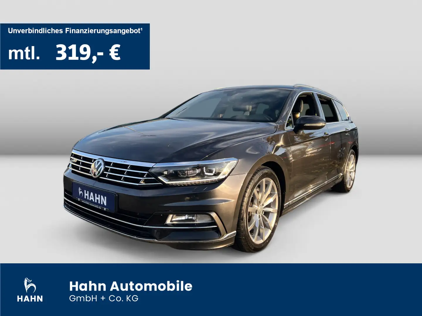 Volkswagen Passat Variant 2.0TDI R-Line 4M DSG AHK Cam Navi Grijs - 1