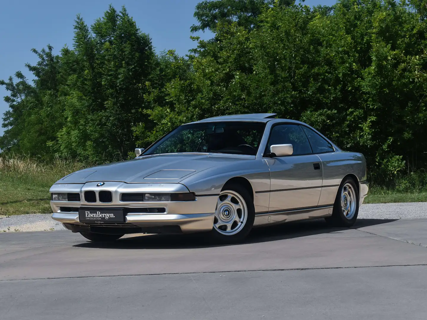BMW 850 i Coupé / 5.0 V12 / Original BE Argent - 1