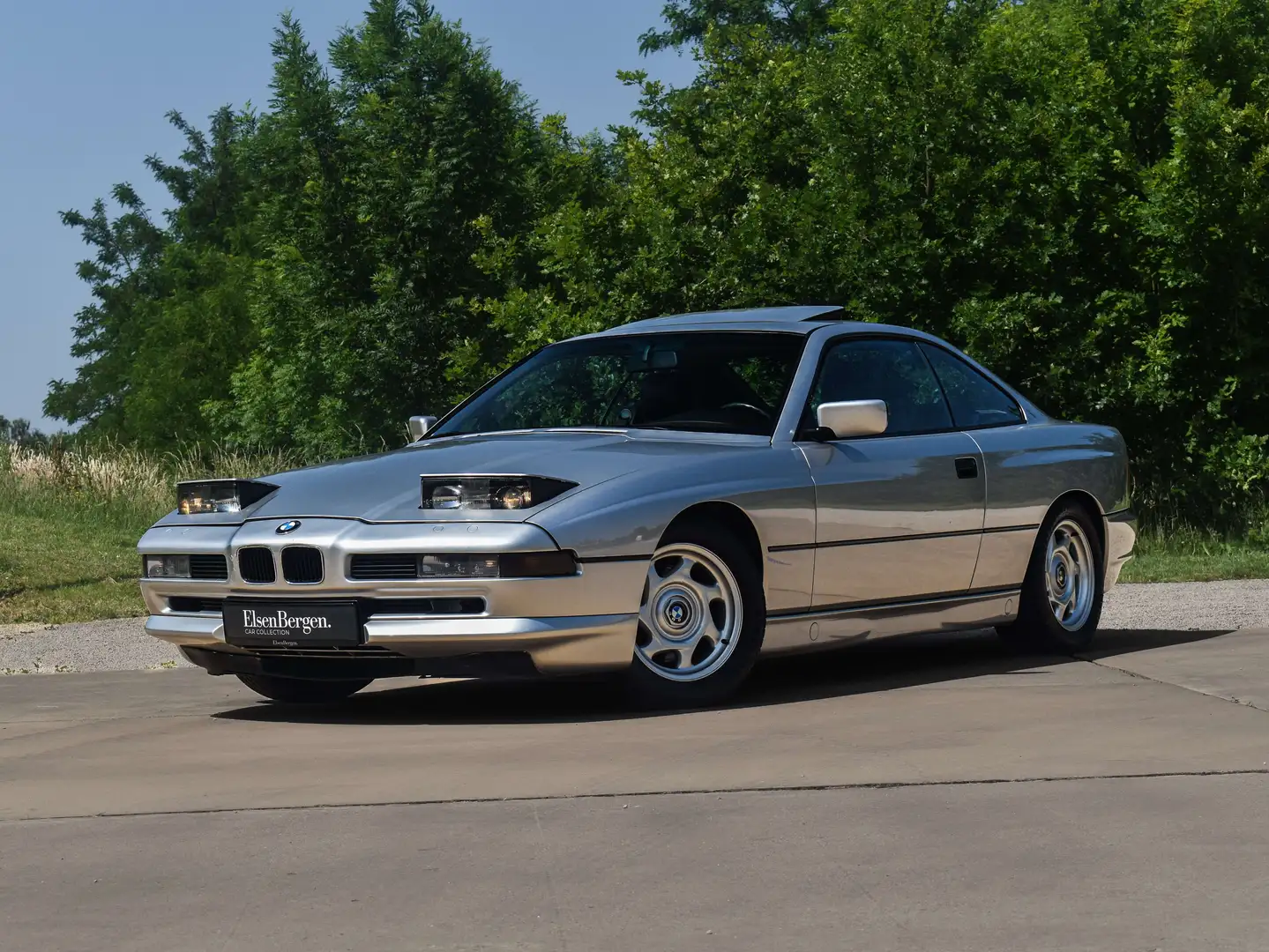 BMW 850 i Coupé / 5.0 V12 / Original BE Argent - 2