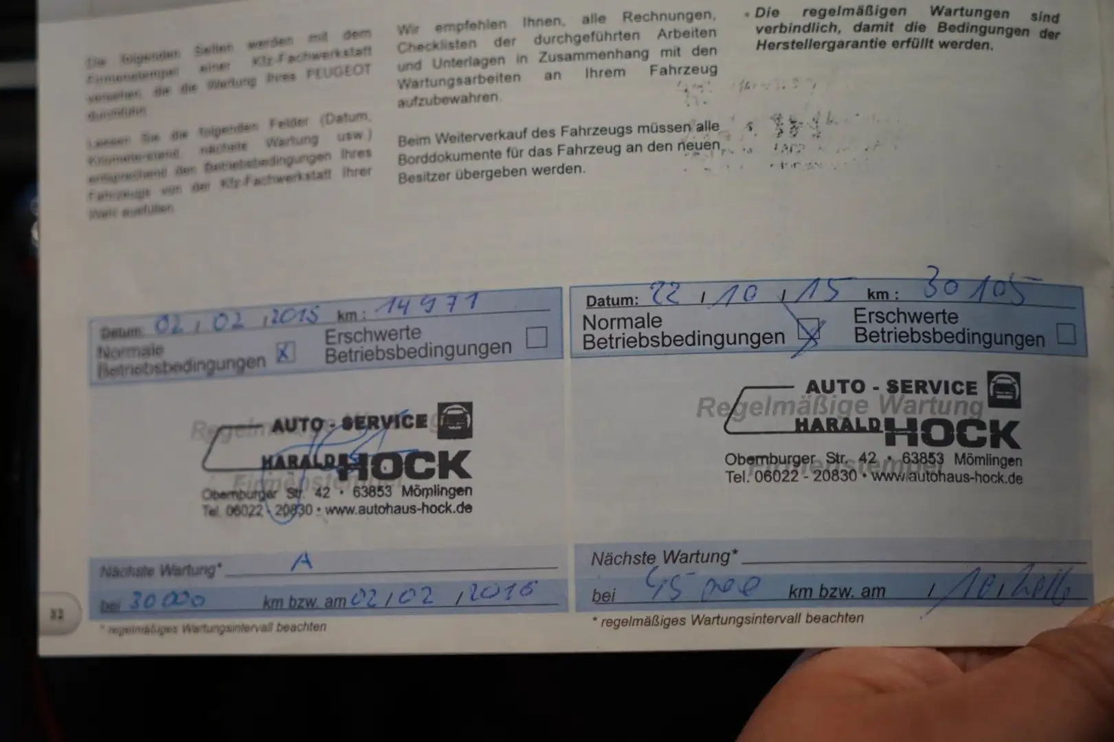 Peugeot 308 1.6 Turbo Lim. 2.Hand*6Gang*Klimaaut*PDC Blau - 2