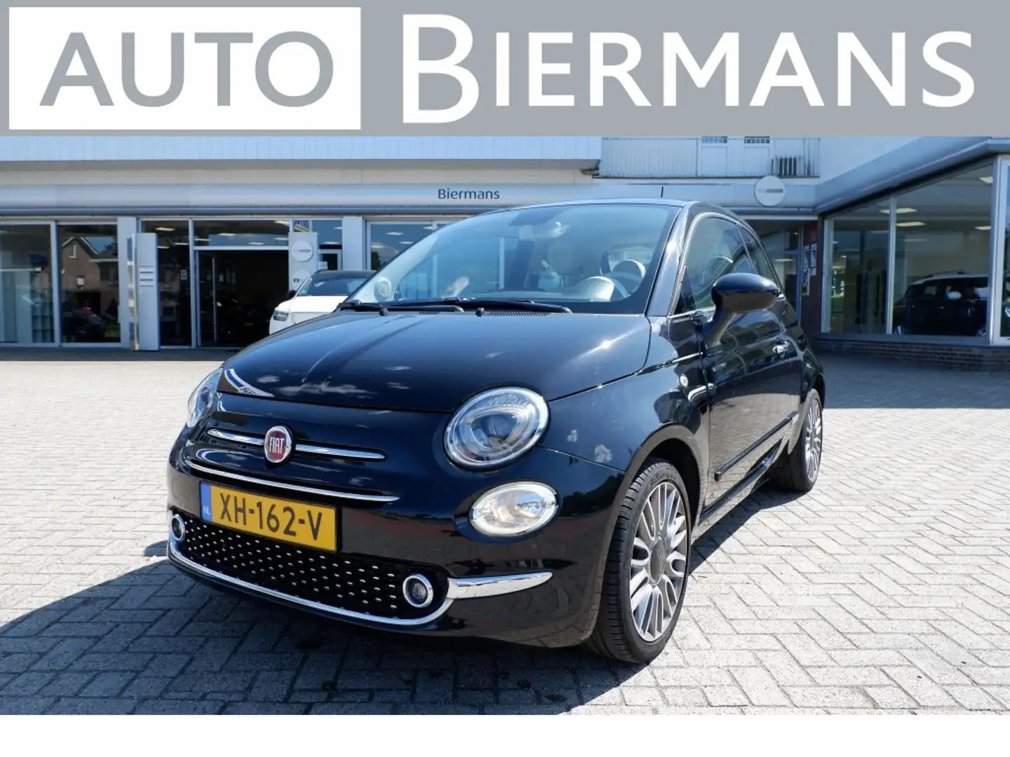 Fiat 500 0.9 TA T Collezi. / rijklaarprijs INCL. 12 maanden Zwart - 1