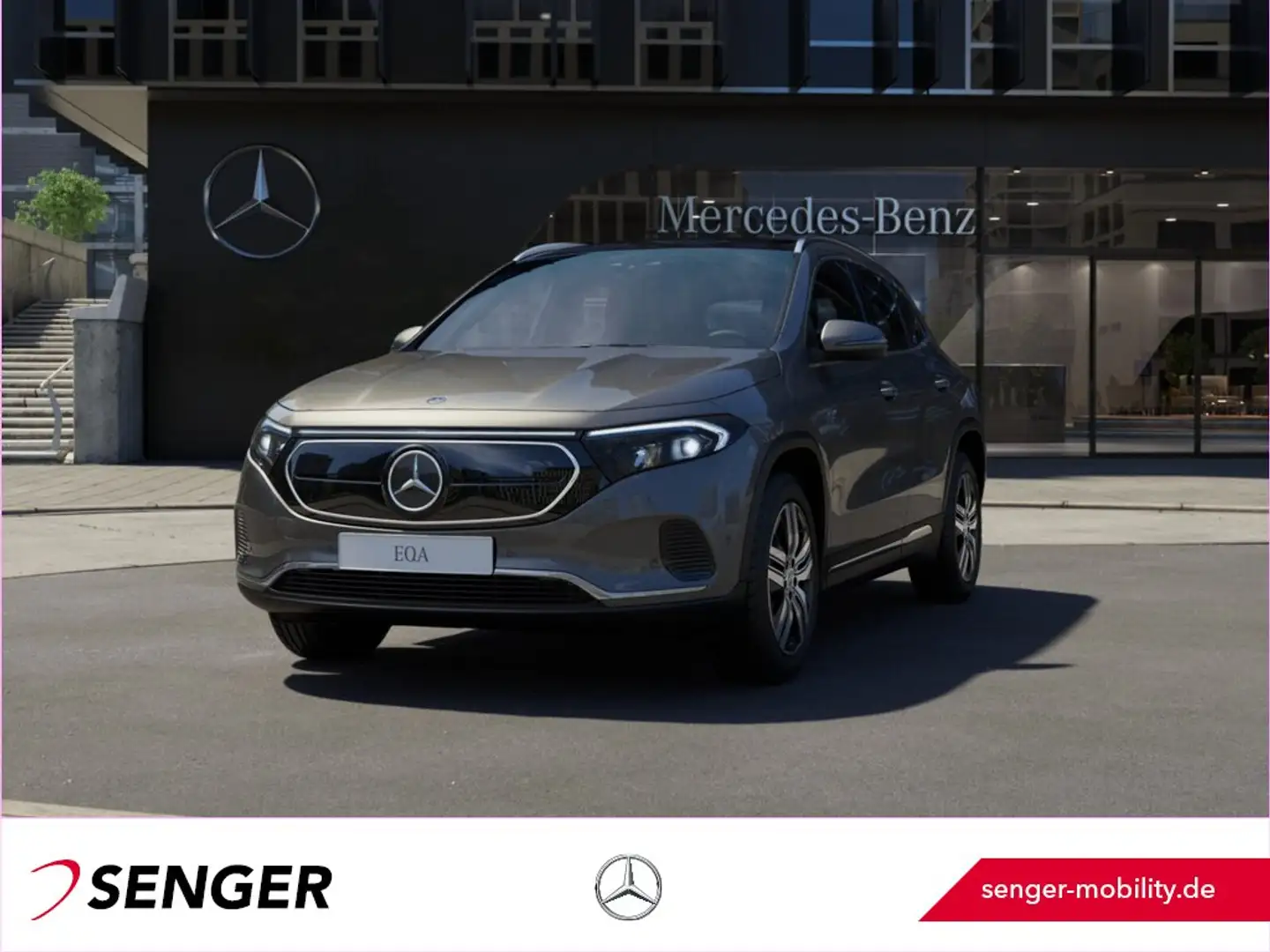 Mercedes-Benz EQA 300 4M Progressive Panorama Ambiente AHK Grau - 1