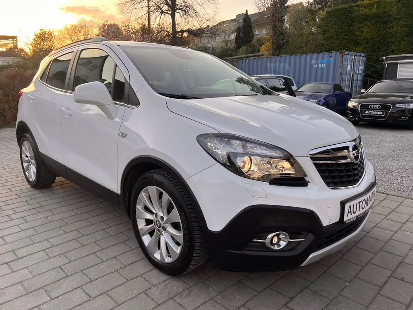 Opel Mokka Innovation 1.4 NAV KAM T.LEDER SHZ PDC XEN Blanc - 1