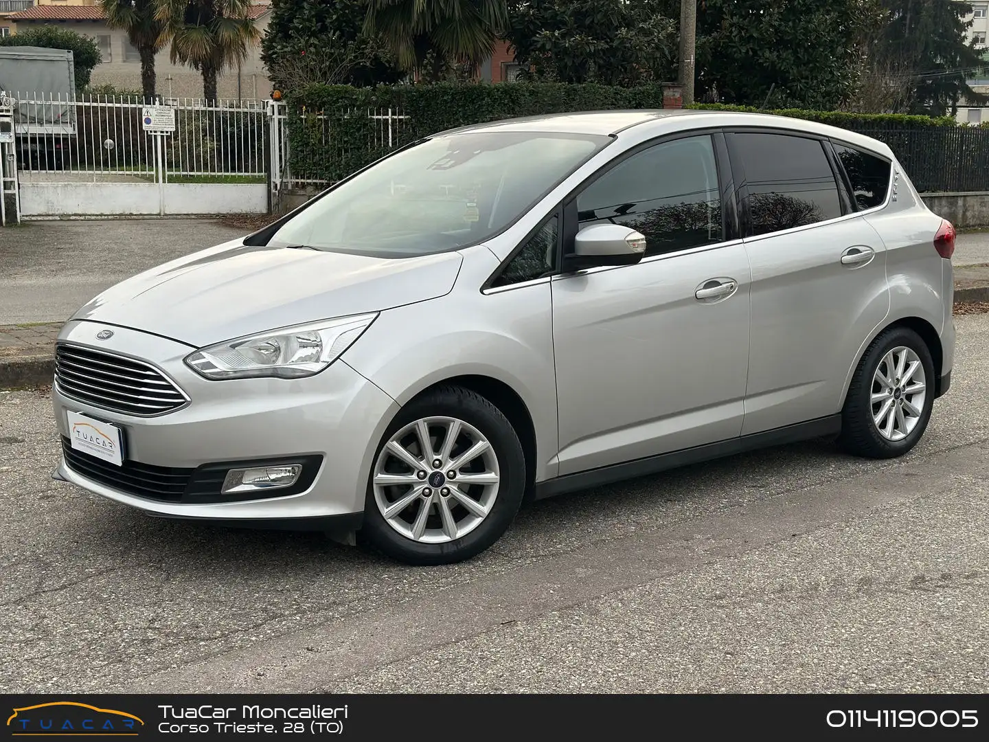 Ford C-Max Titanium 1.0 EcoBoost Argento - 1